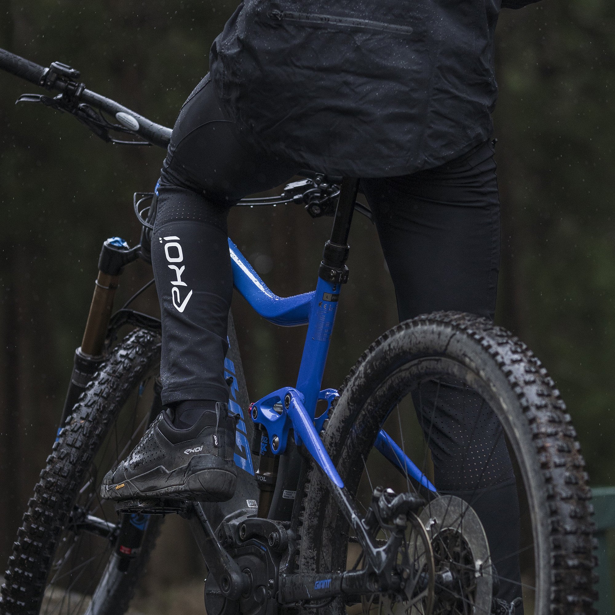 Trousers EKOI MTB Orange