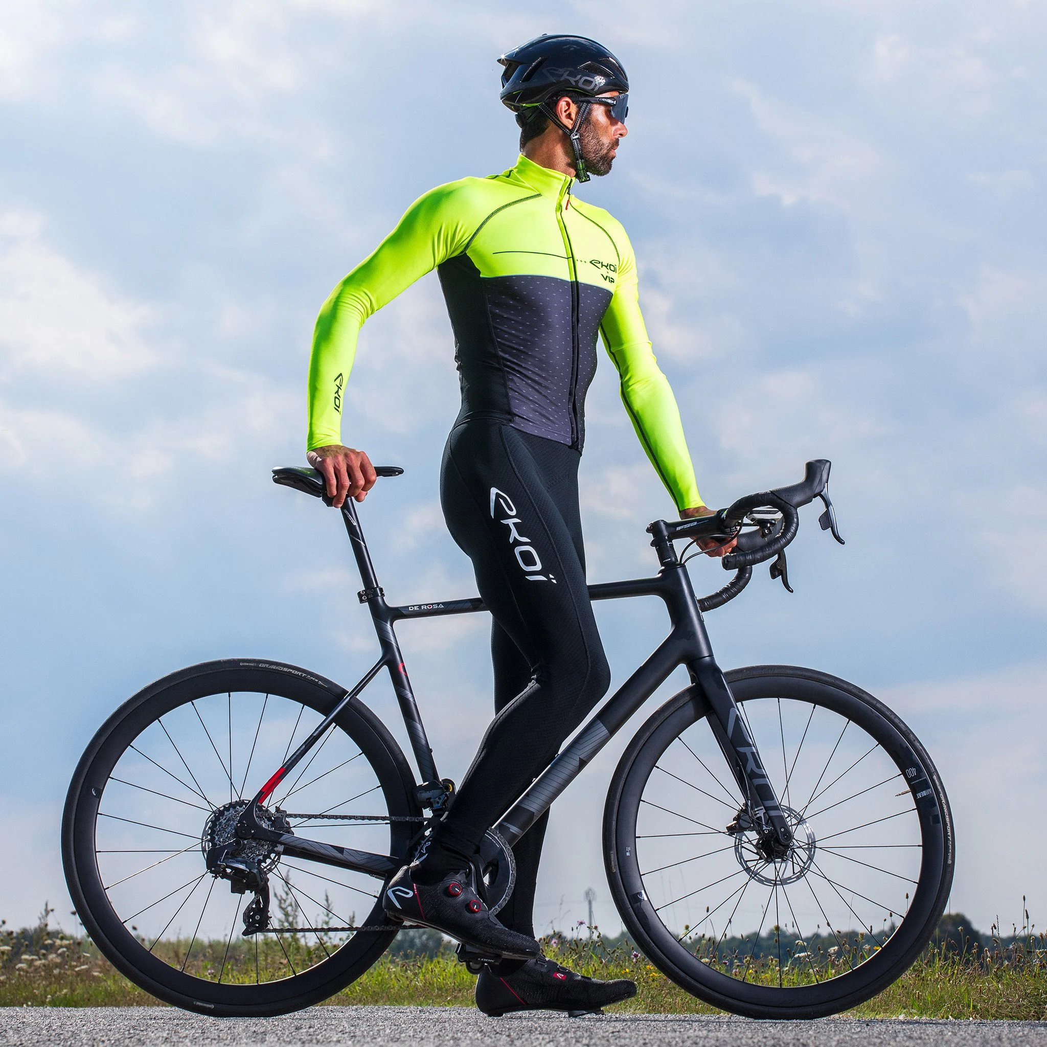 EKOI CROSS ROAD VIP TEAM 3D GEL thermal skin suit