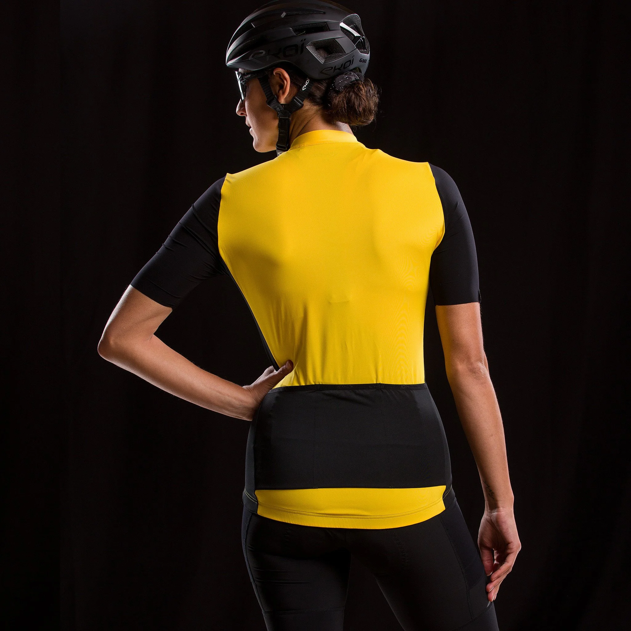 Unisex Jersey EKOI GRAVEL PERFORMANCE Kaki