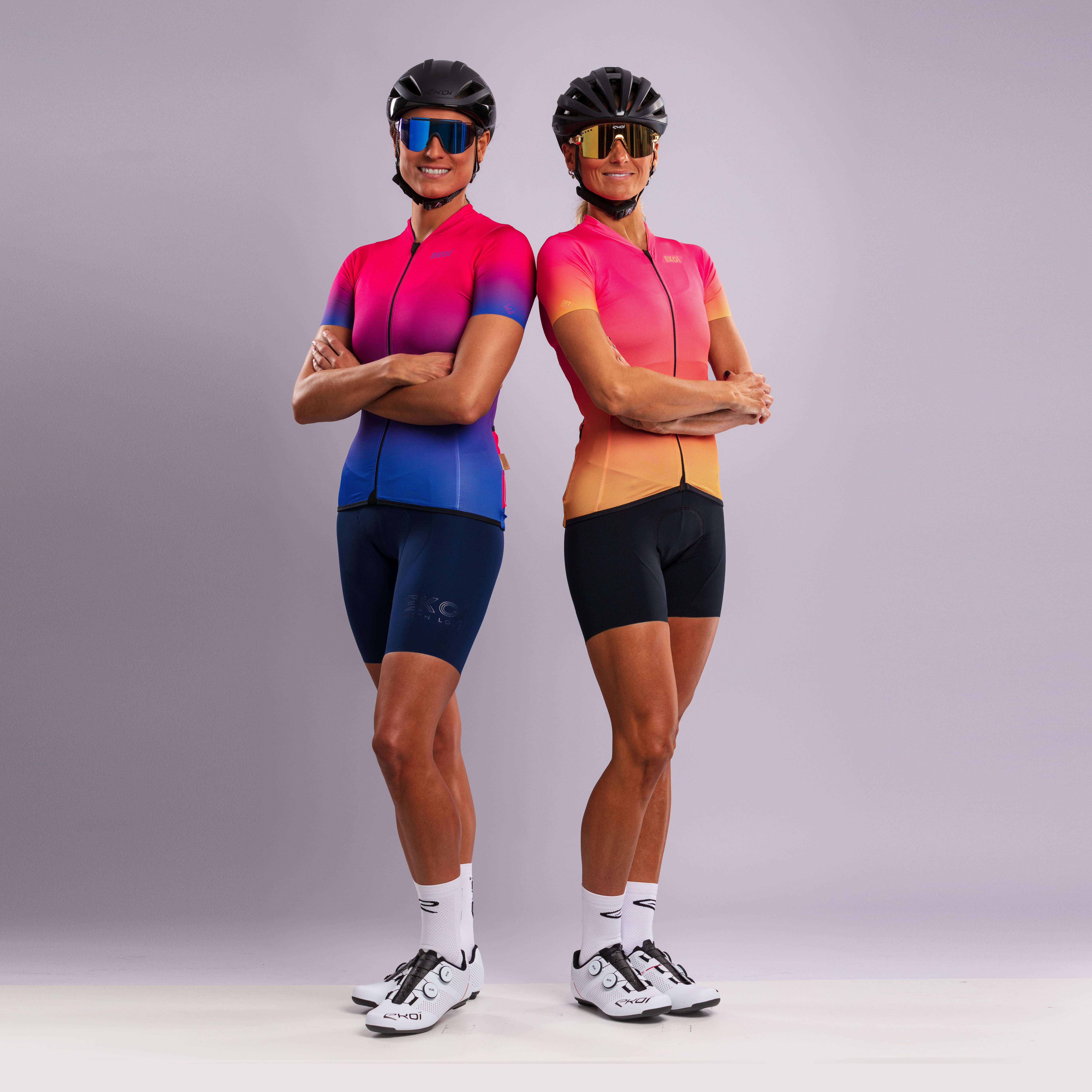 Women's sleeveless jersey EKOI Perf AQUARELLE Pink