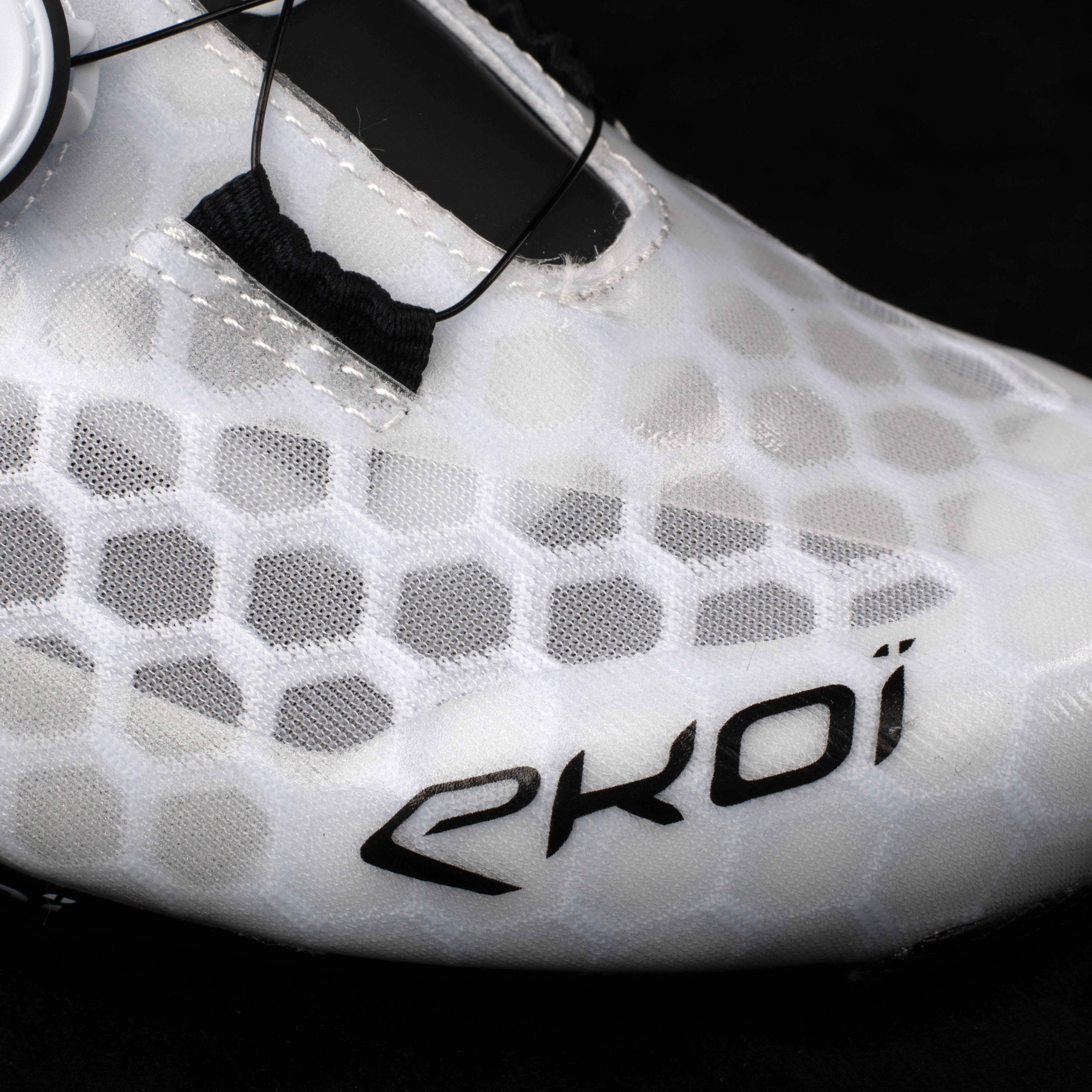 EKOI R4 LIGHT BOA® white road cycling shoes