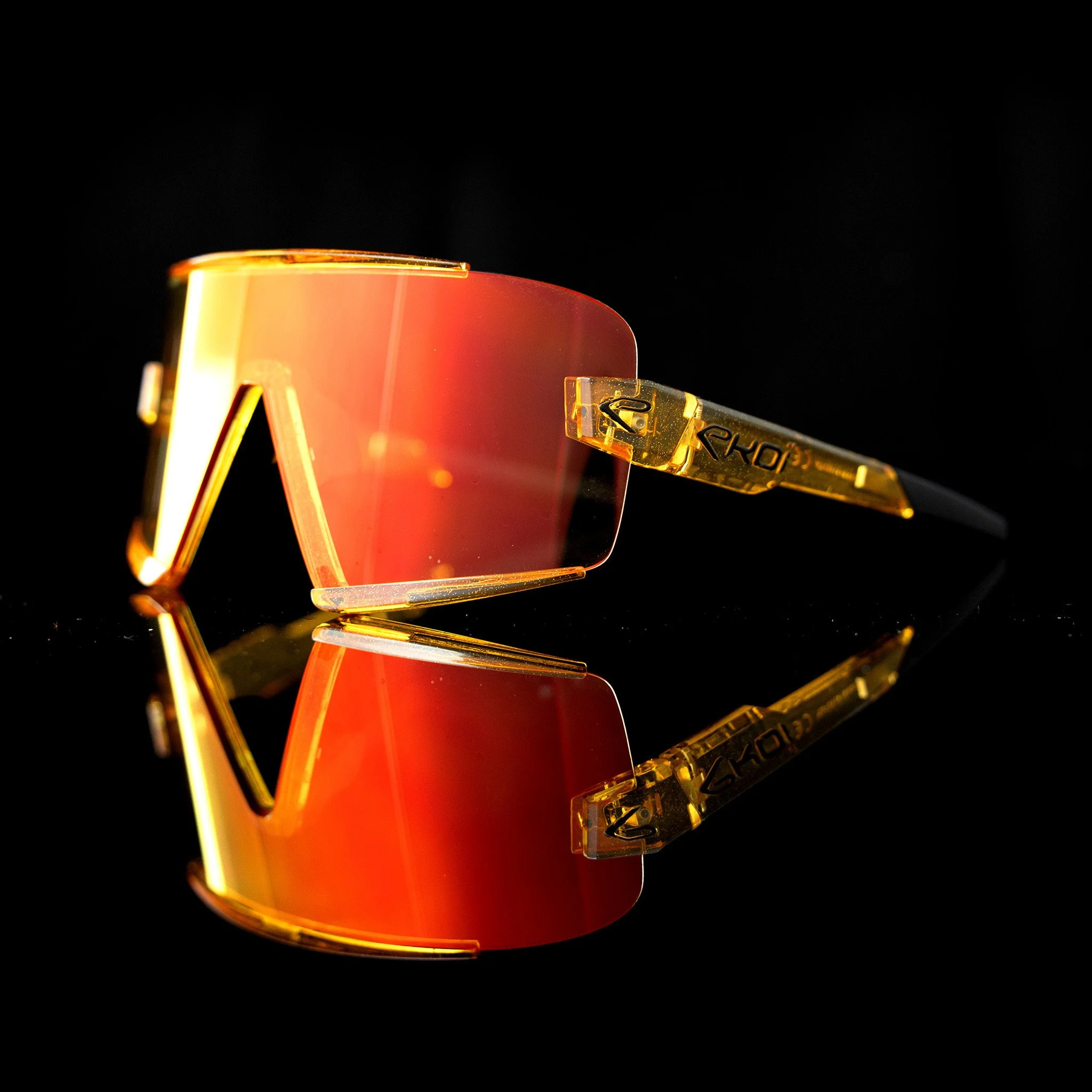 Glasses EKOI OTTIMO Gold PH RED Cat1.3