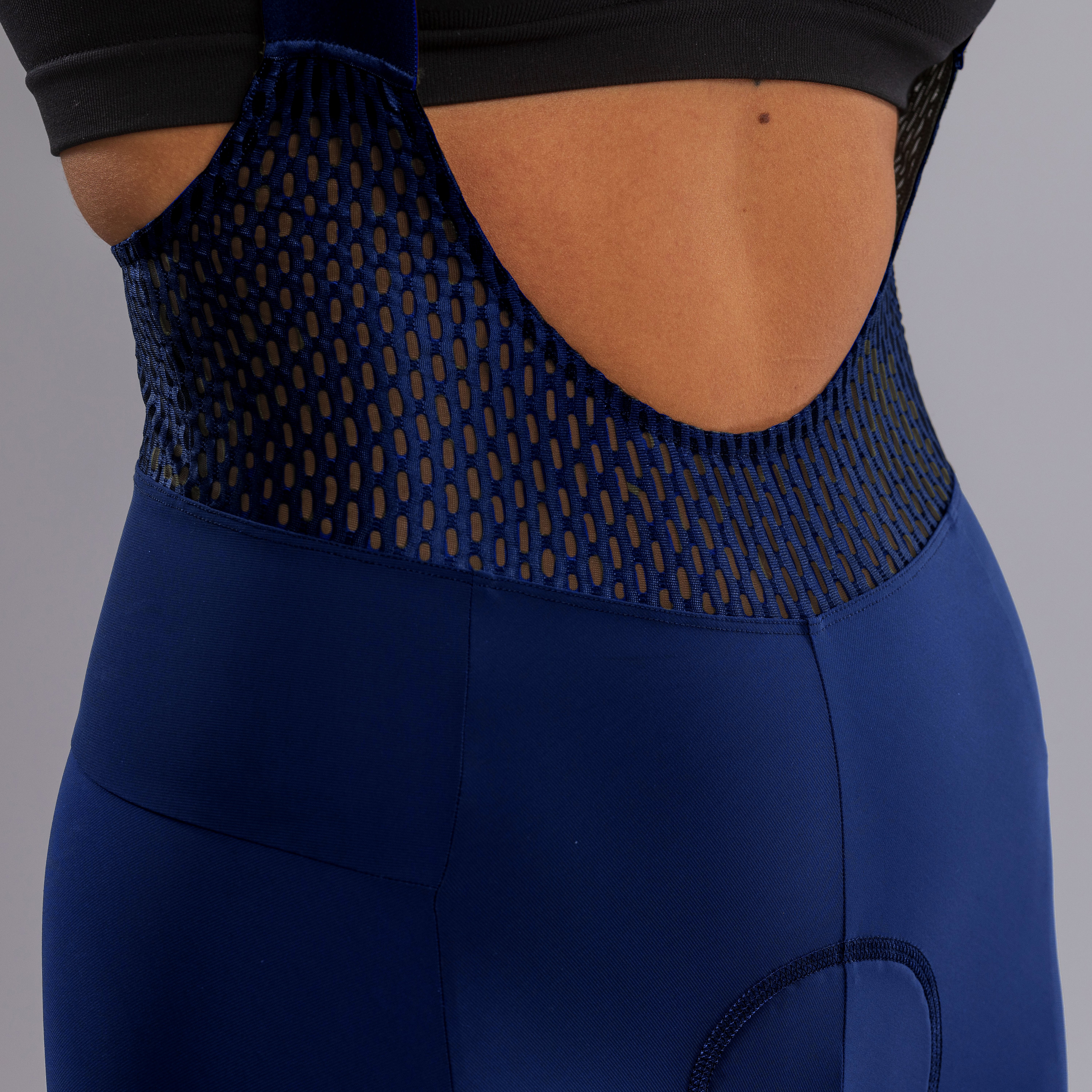 EKOI Women's ESSENTIAL Bibshorts Navy