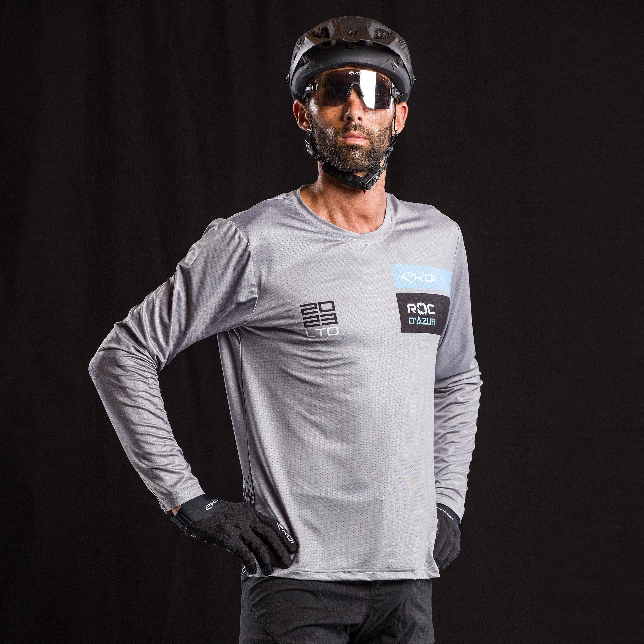 JERSEY EKOI ROC D AZUR LTD ENDURO GREY