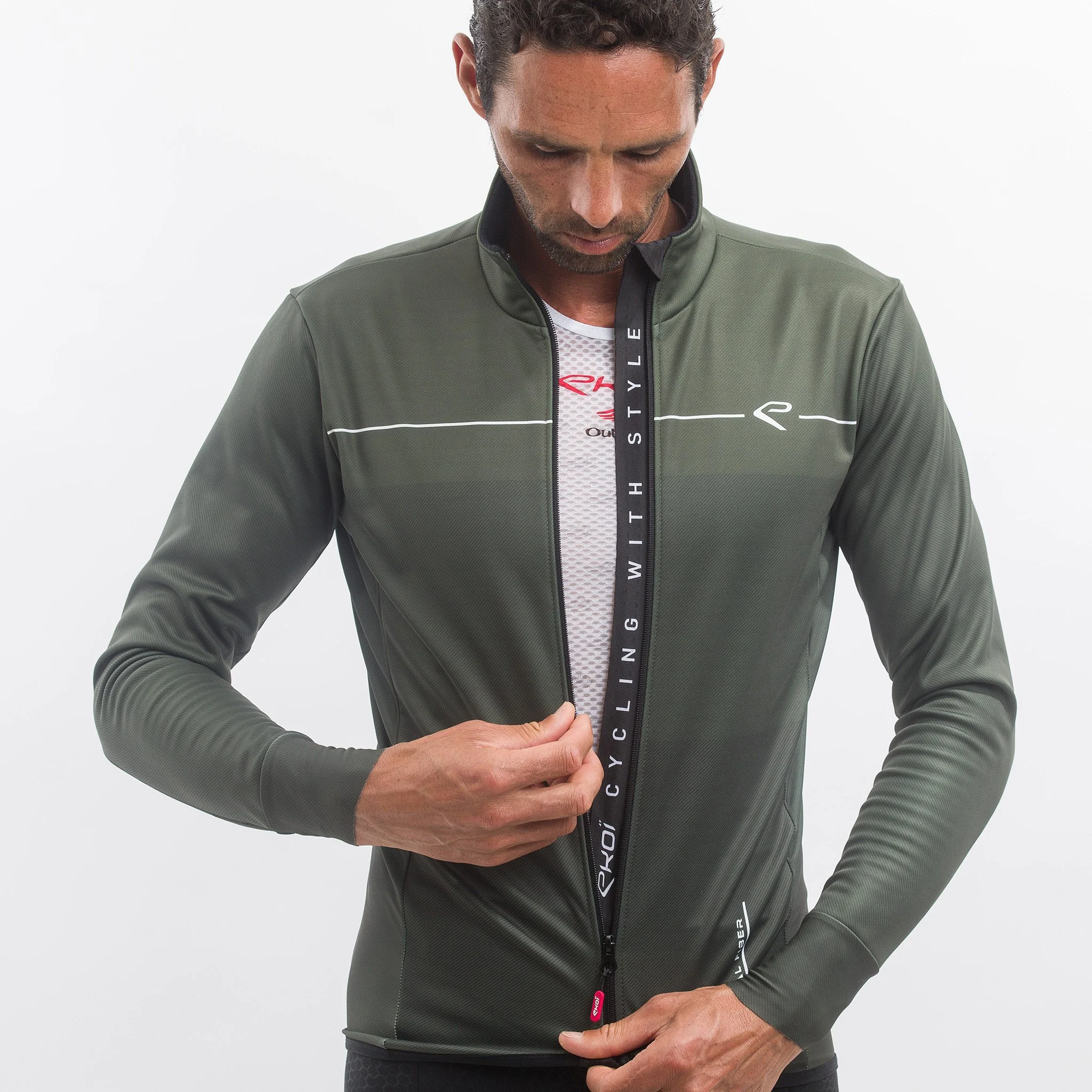 THERMAL JACKET EKOI MONOCHROME KHAKI
