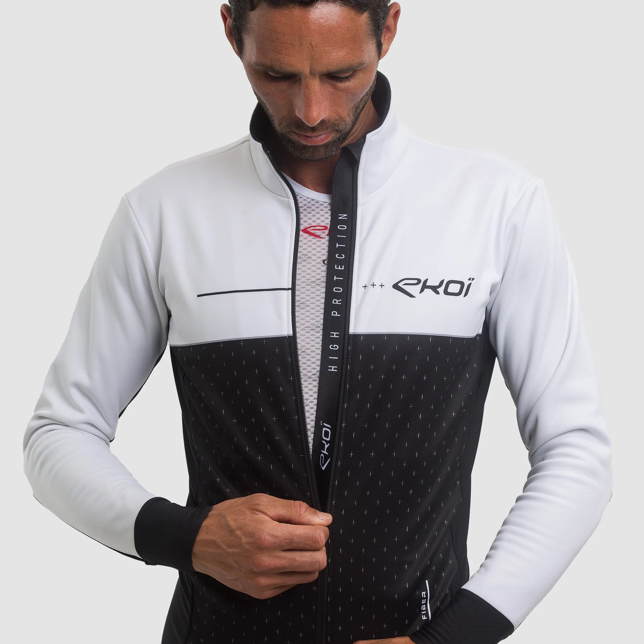EKOI CROSS ROAD Red thermal jacket