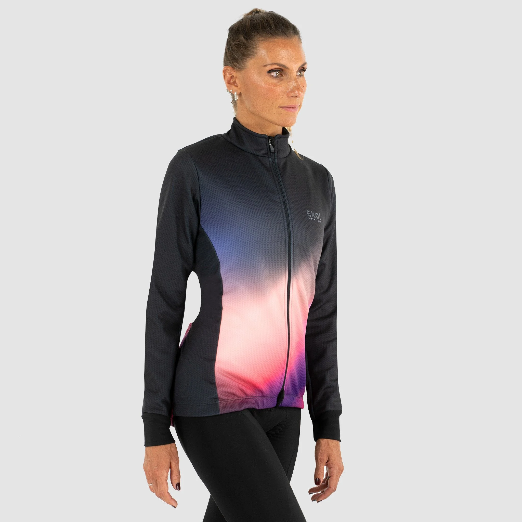 Women Thermal Jacket EKOI AURA Pink