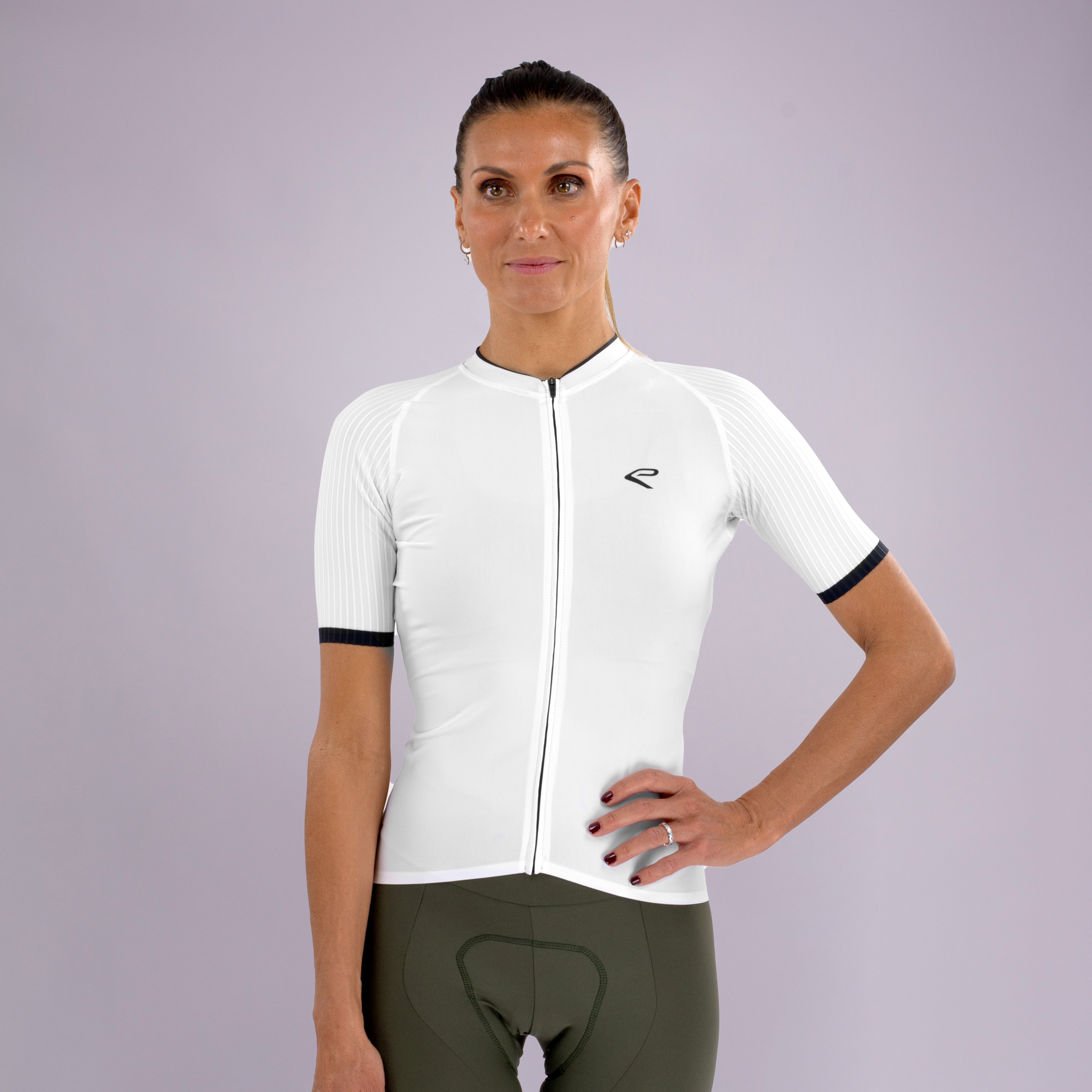 EKOI OUTLAST women's jersey White Black