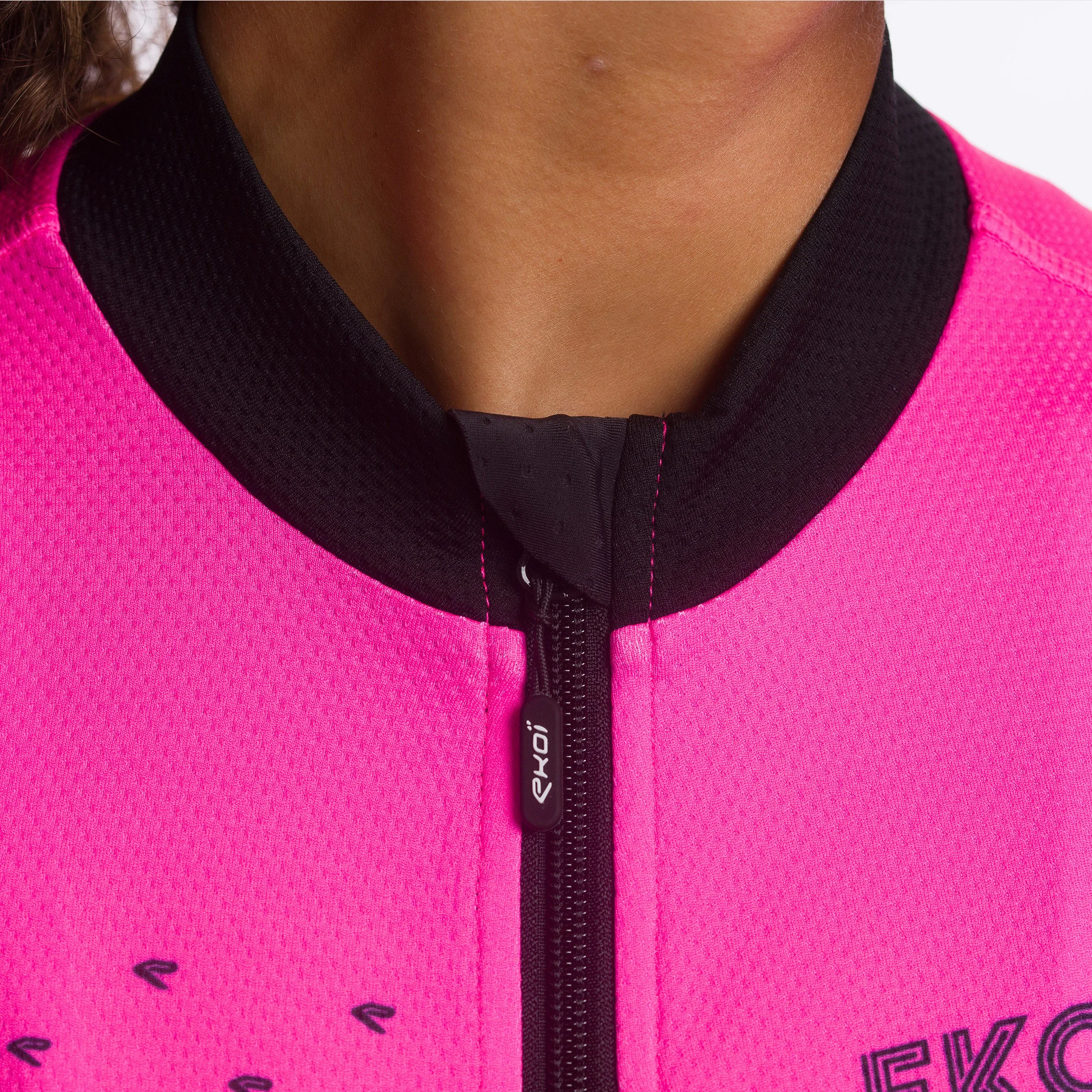 EKOI Core Women's Neon Yellow LS jersey