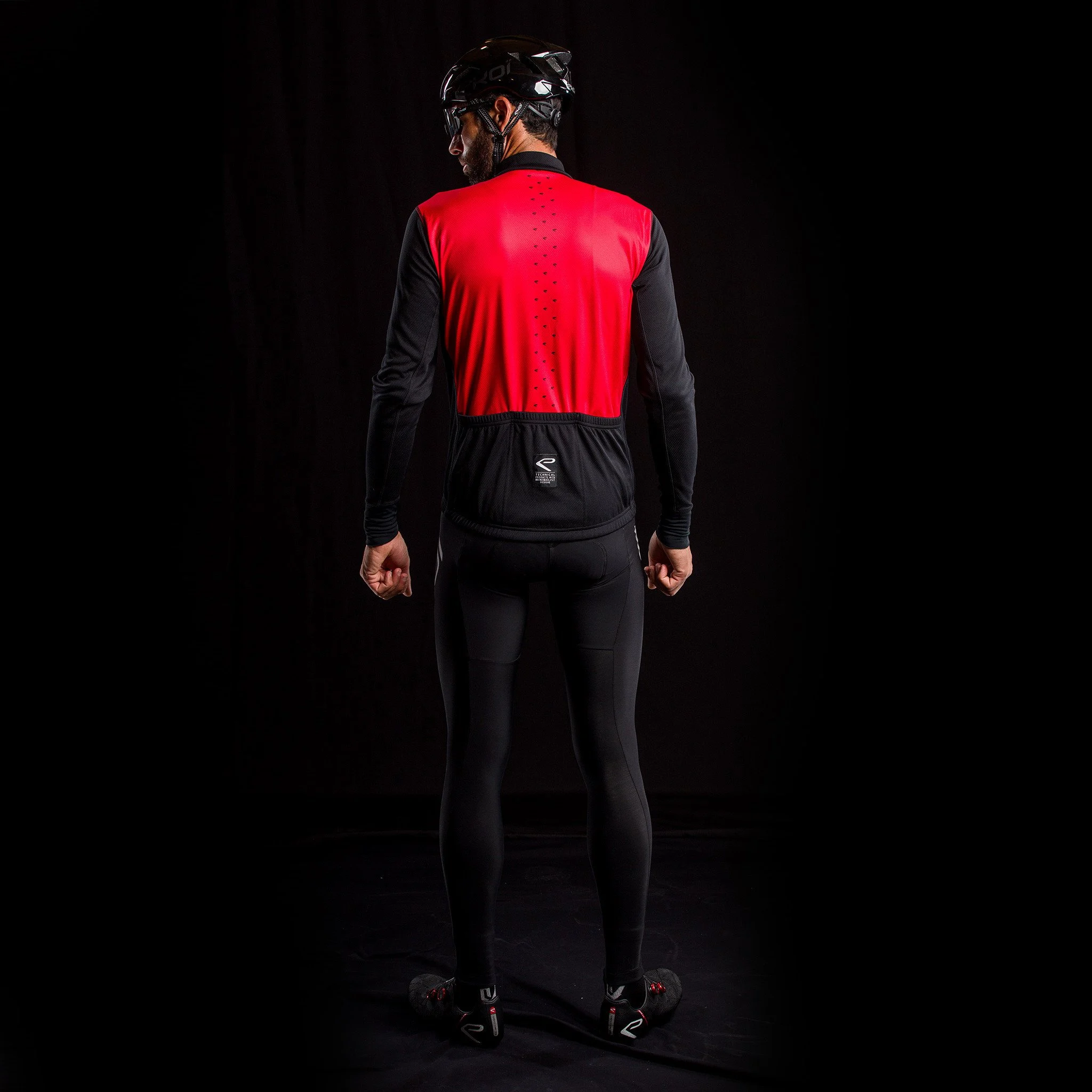 LONG SLEEVES JERSEY EKOI STRADA ESSENTIEL RED