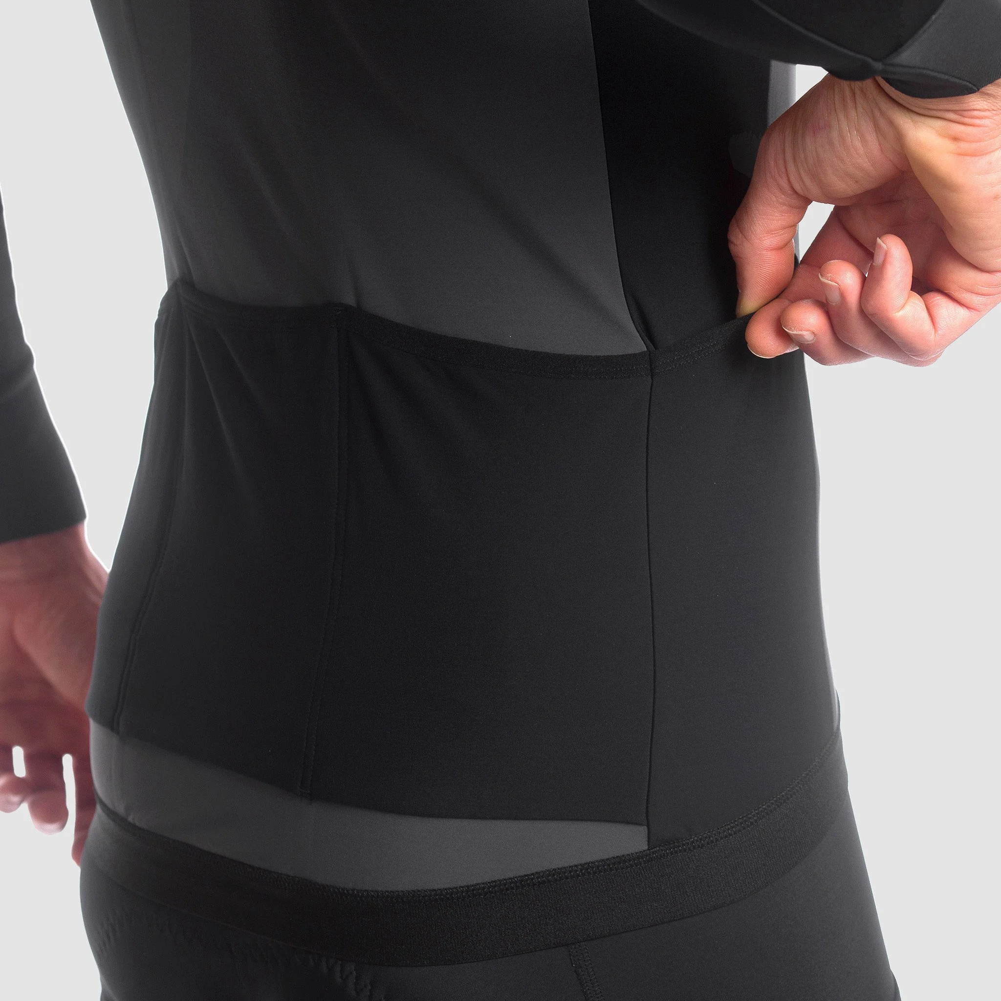 EKOI Gravel Cordura grey unisex winter jersey