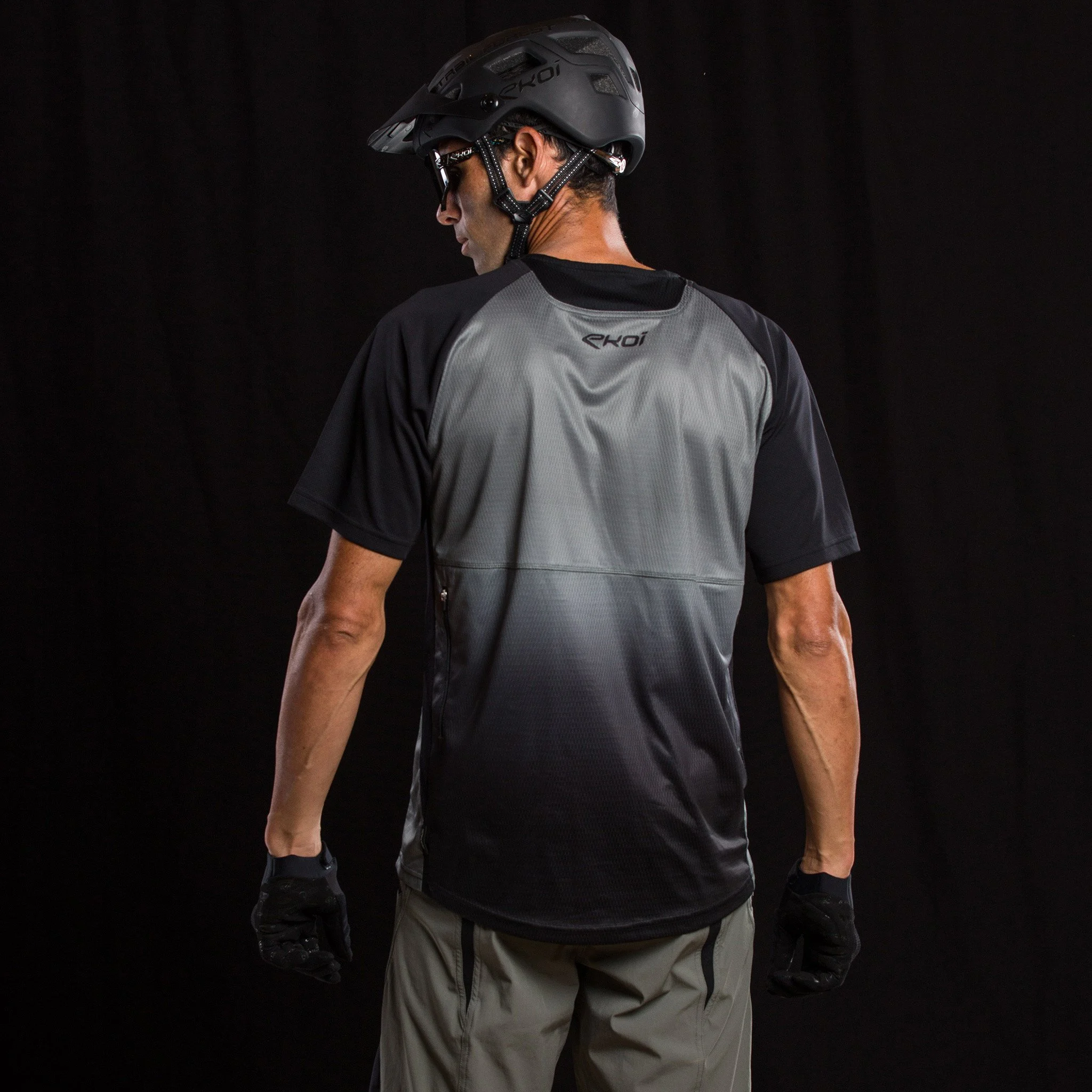 Short Sleeves Jersey EKOI MTB Grey