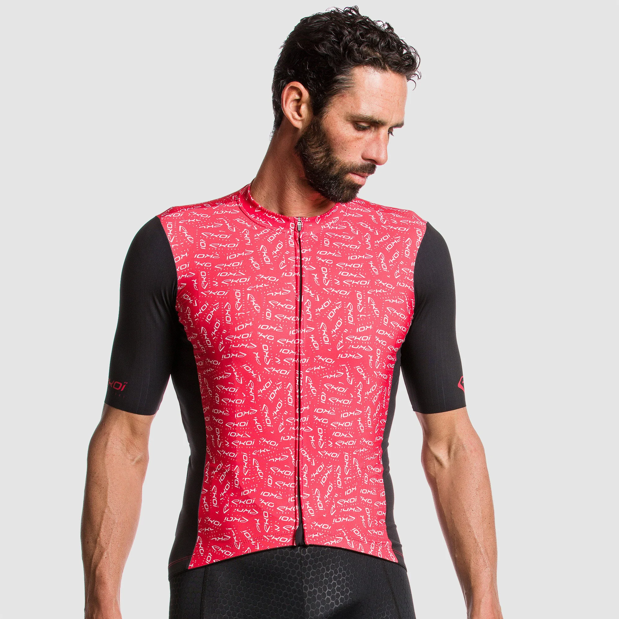 SUMMER JERSEY EKOI ALL OVER Red