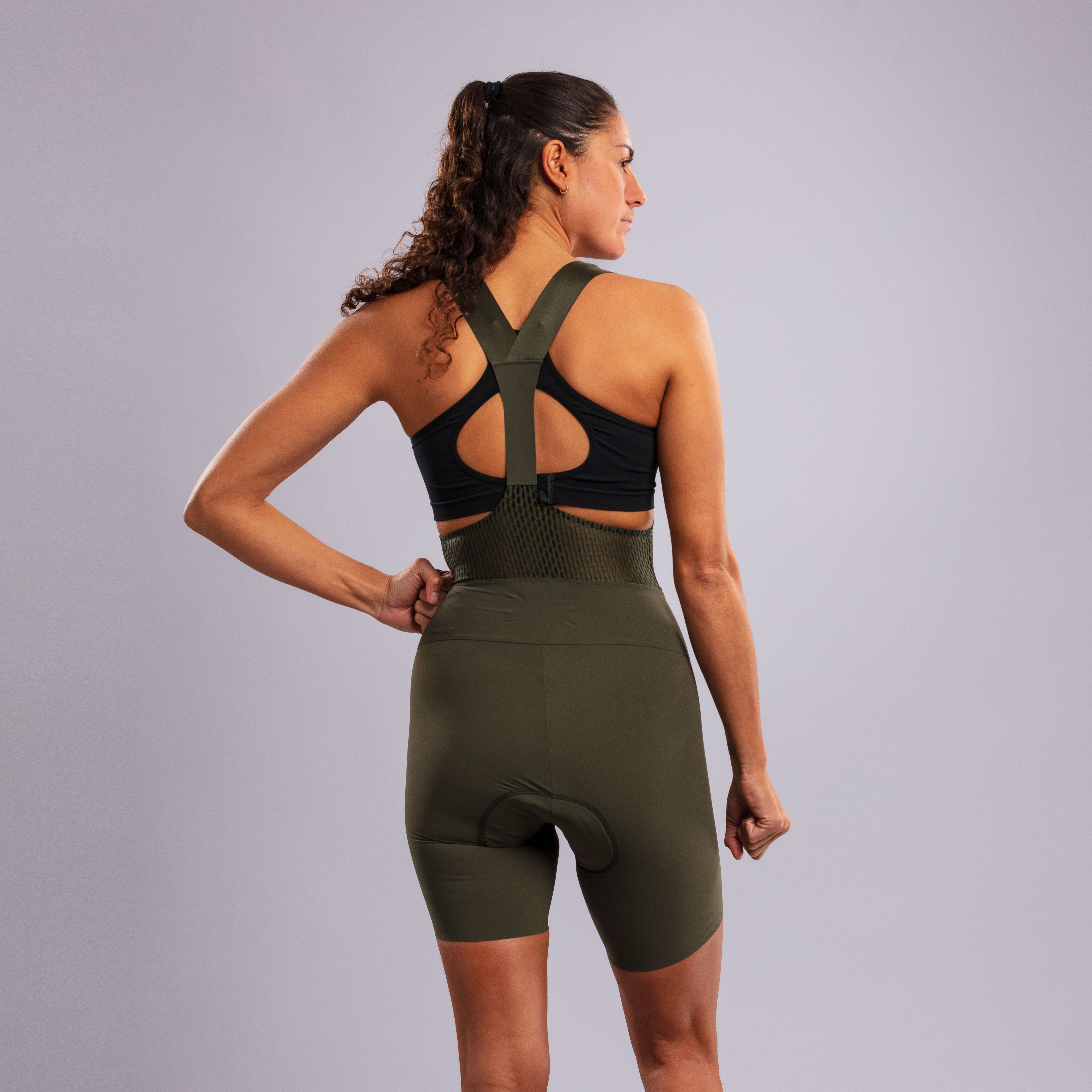 EKOI Women's ESSENTIAL Bibshorts Navy