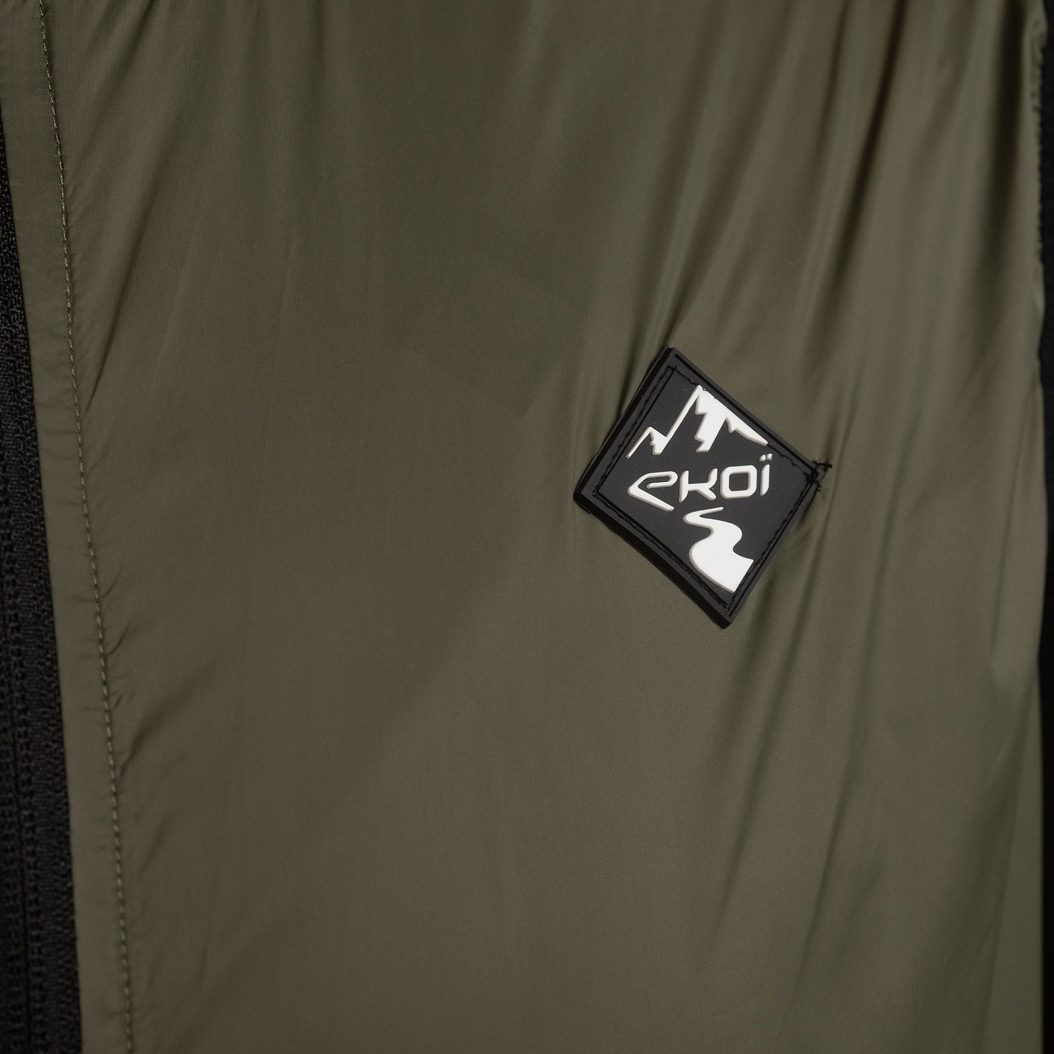 Unisex Windproof Vest EKOI GRAVEL ULTRALIGHT Kaki