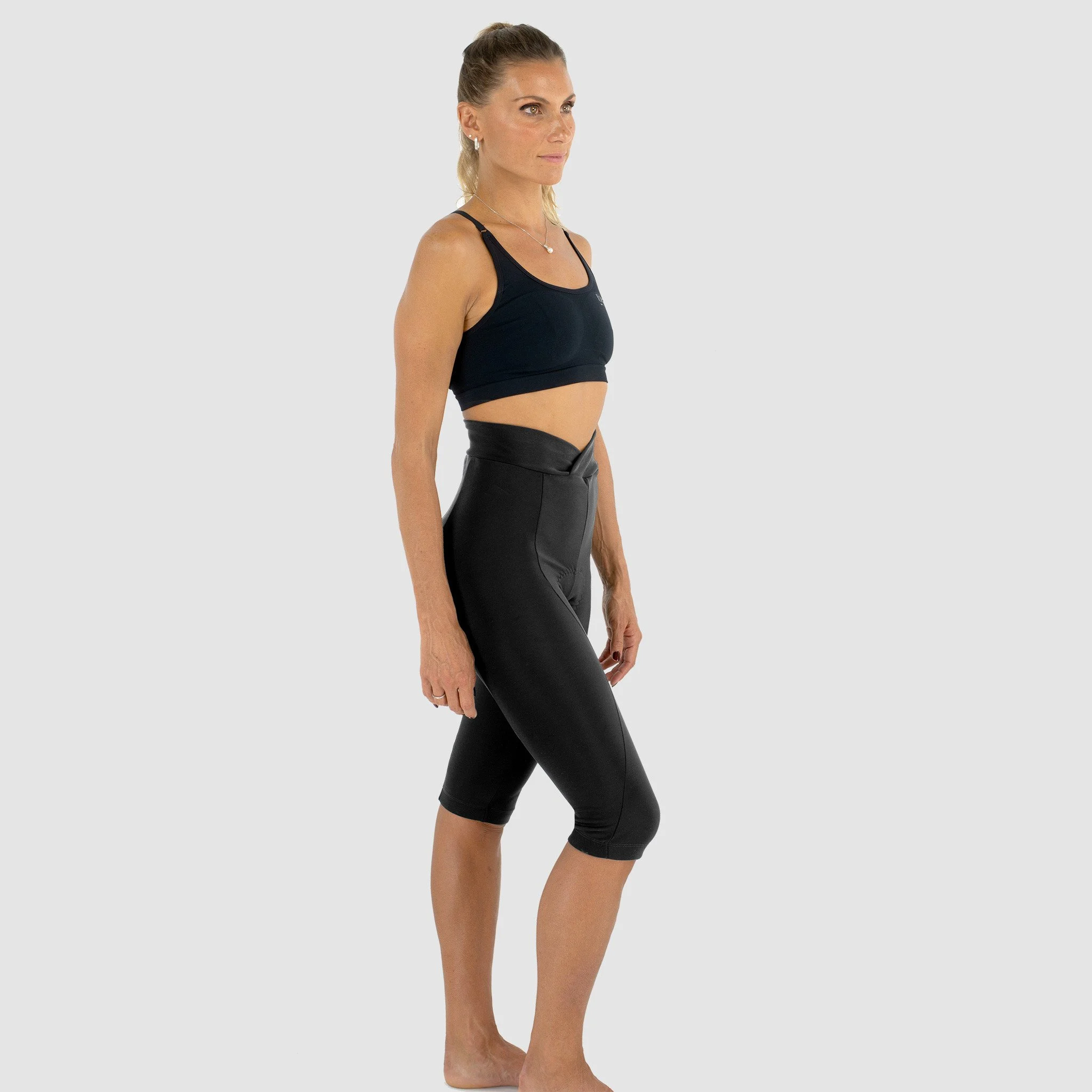 EKOI Women's Kkaki 3/4 bib knicks