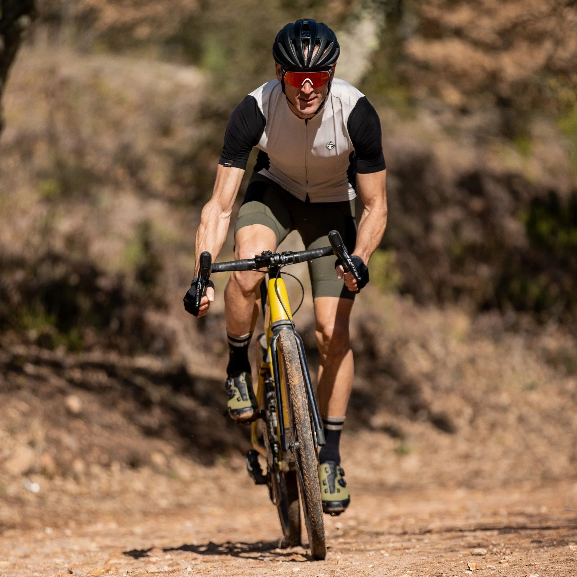 EKOI GRAVEL Cargo Pockets PERF Bib shorts Navy Blue