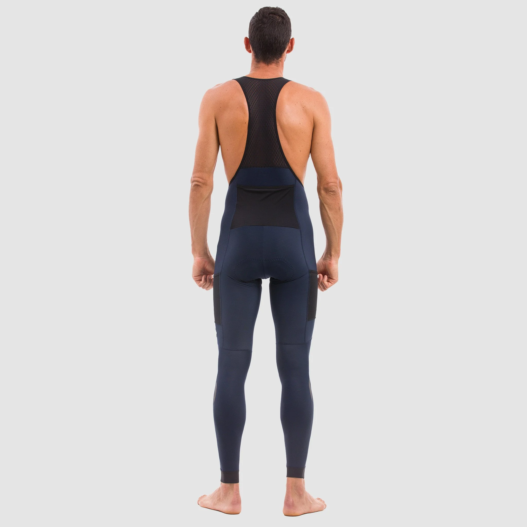 EKOI Gravel Cargo marine blue winter bib tights