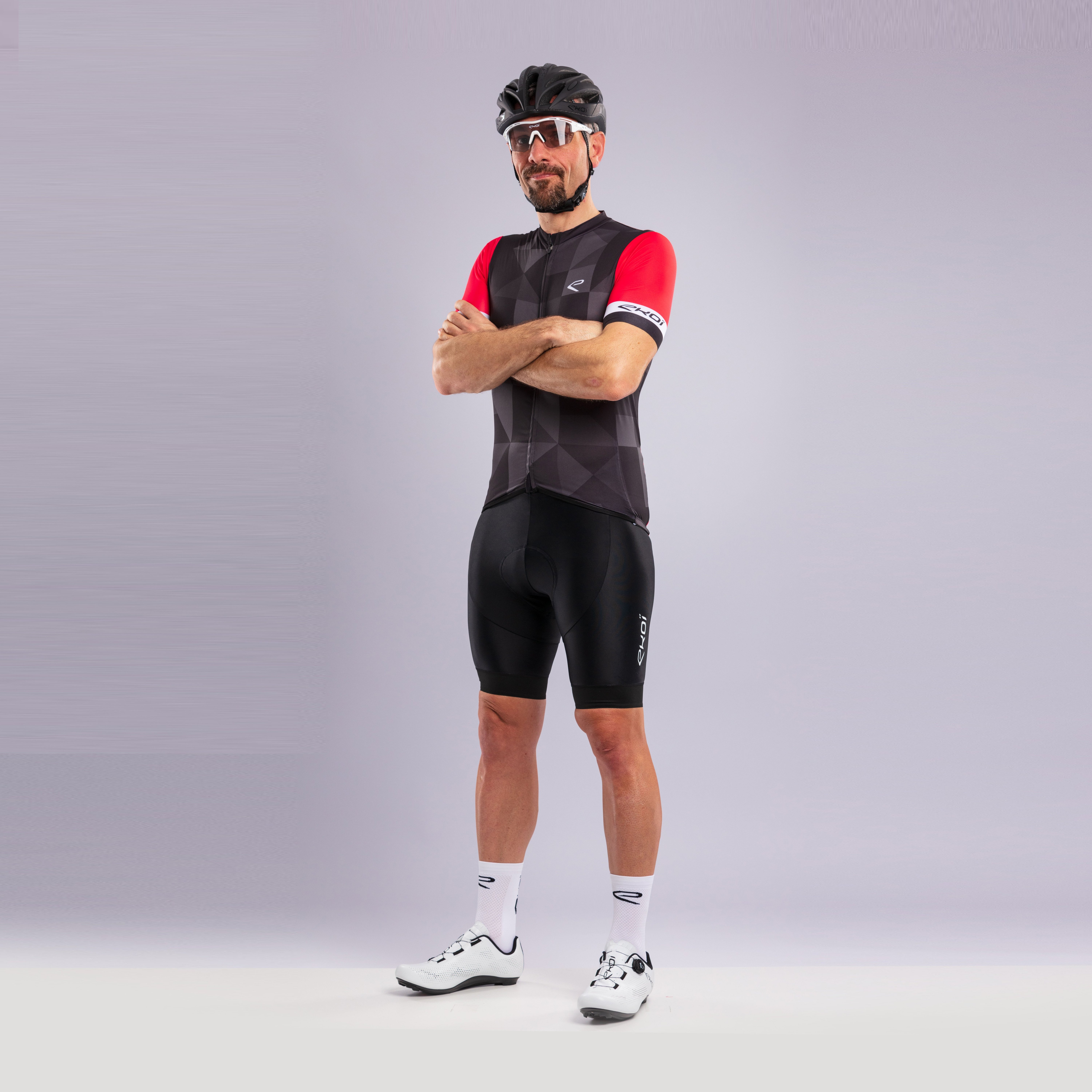 EKOI DIAMANT SS Jersey Red