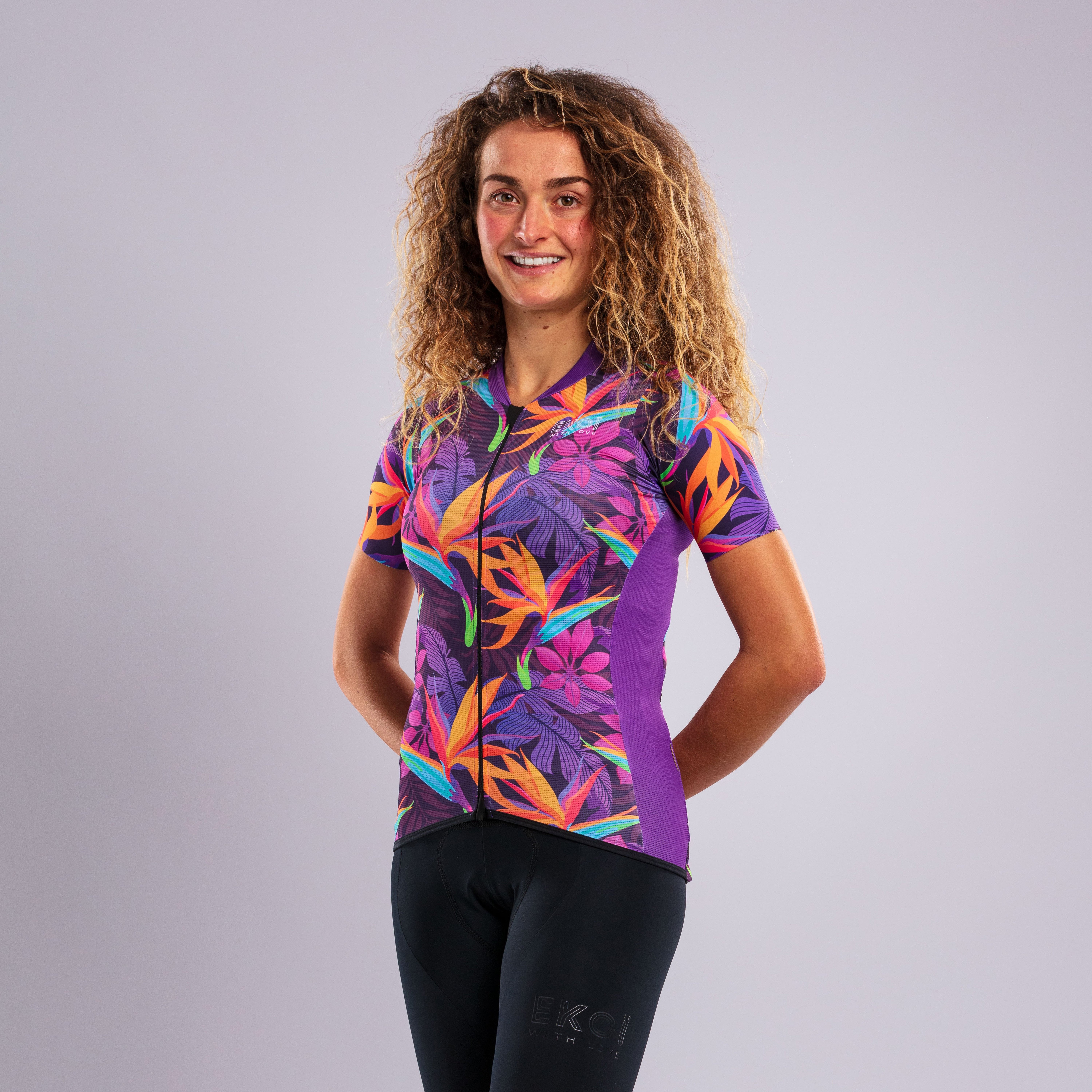 EKOI Women's Cycling Gloves JUNGLE