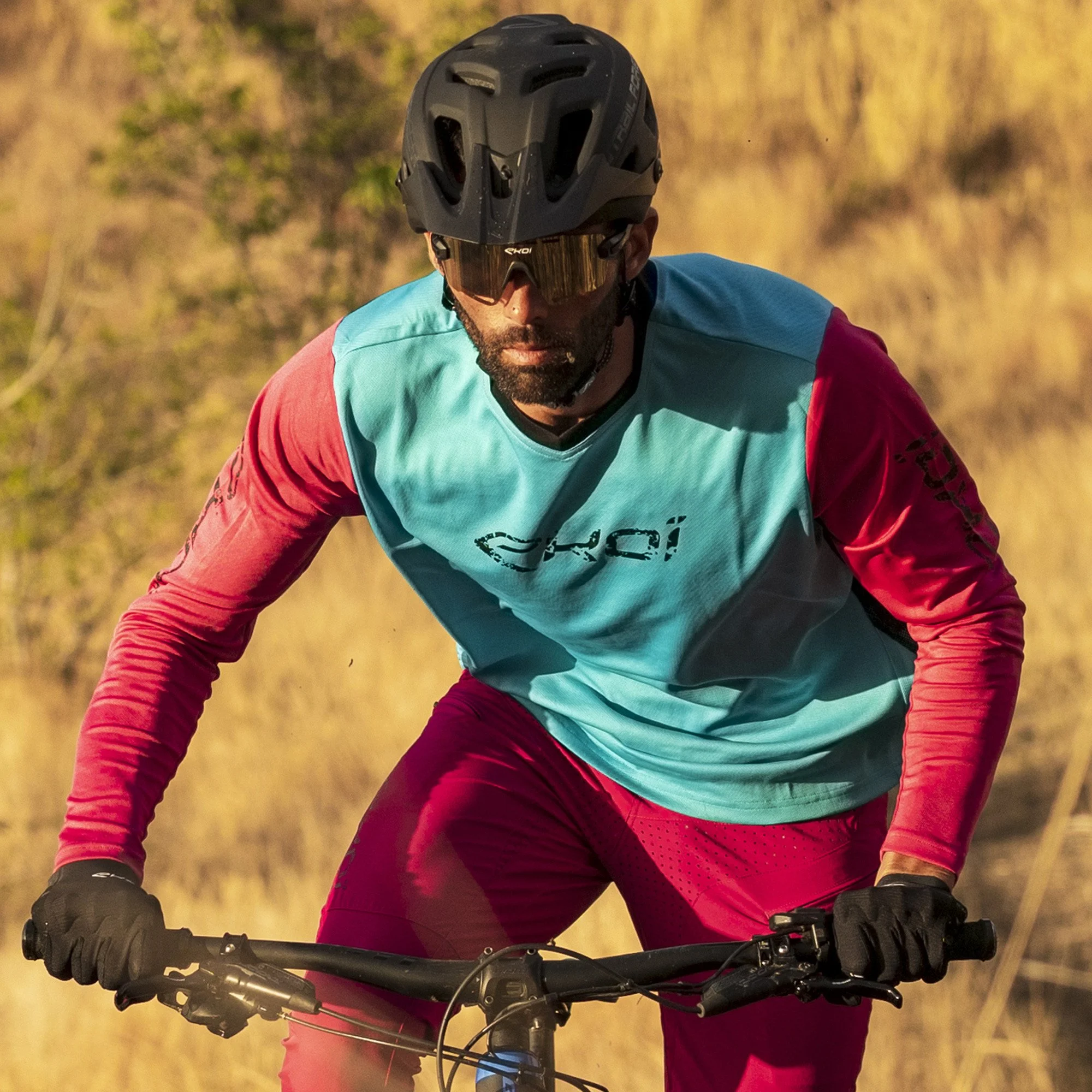 Long Sleeves Jersey EKOI MTB Glucy