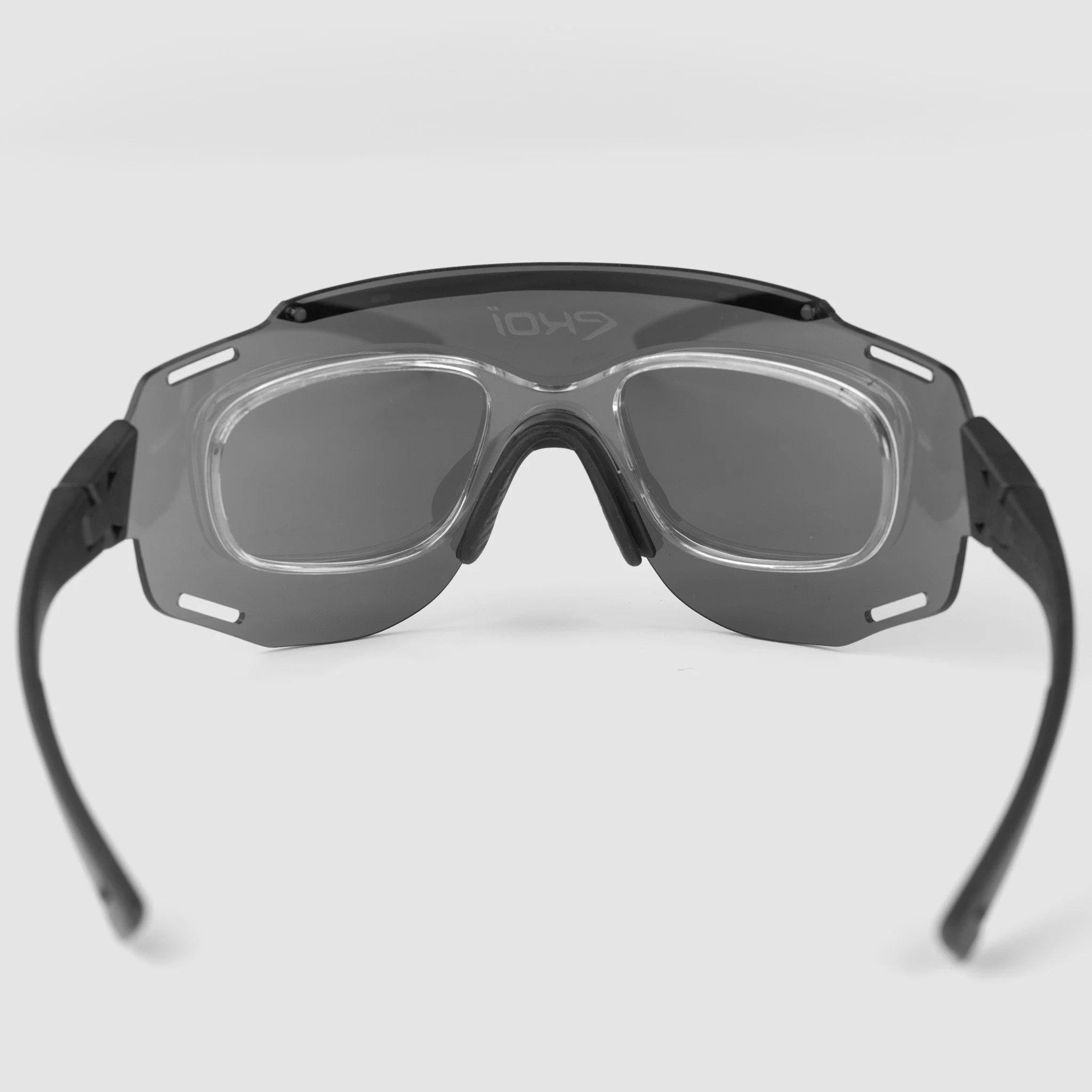 Lunettes EKOI Racing CARBON28 Noir Mirror Cat3