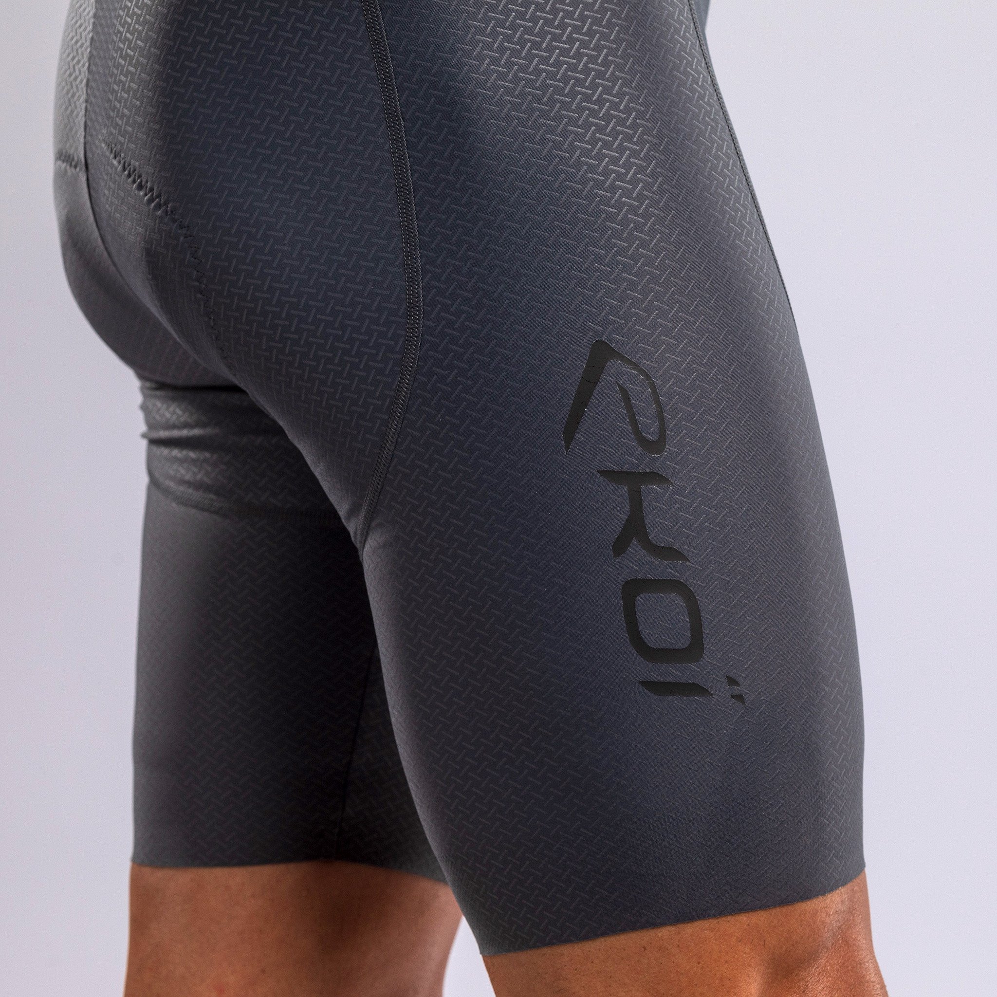 EKOI 3D GEL CROSS bib shorts grey