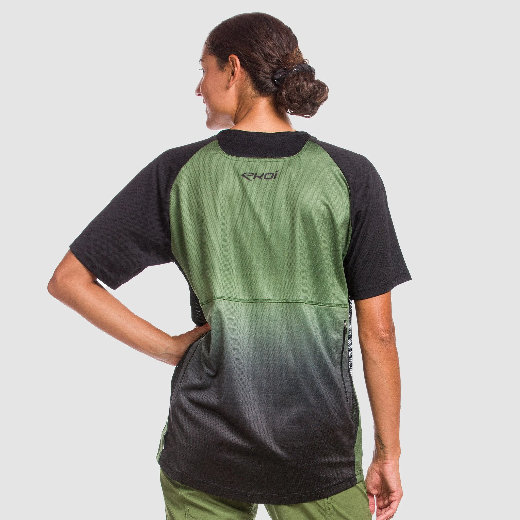 Short Sleeves Jersey EKOI MTB Grey