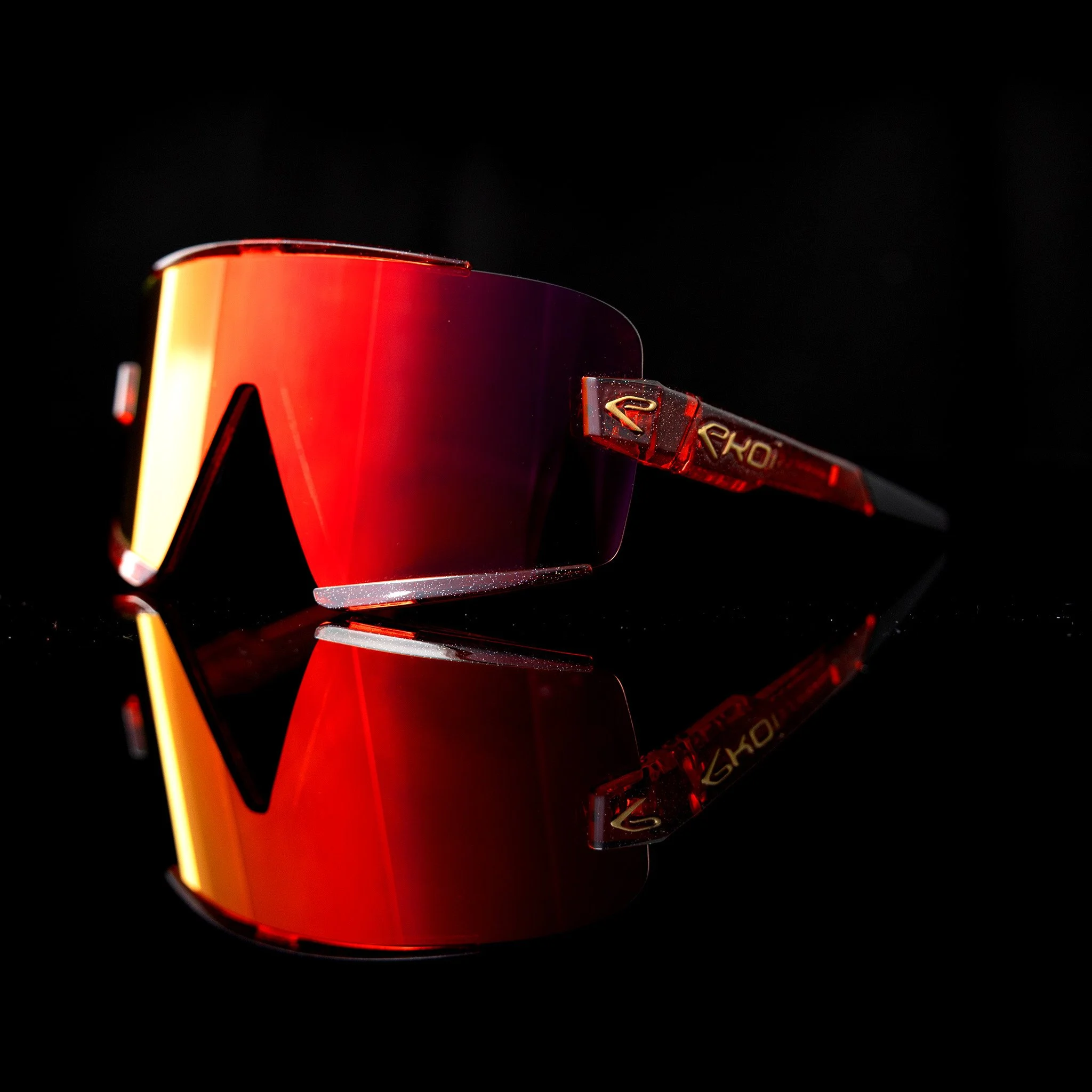Glasses EKOI OTTIMO Red Revo Red Cat3
