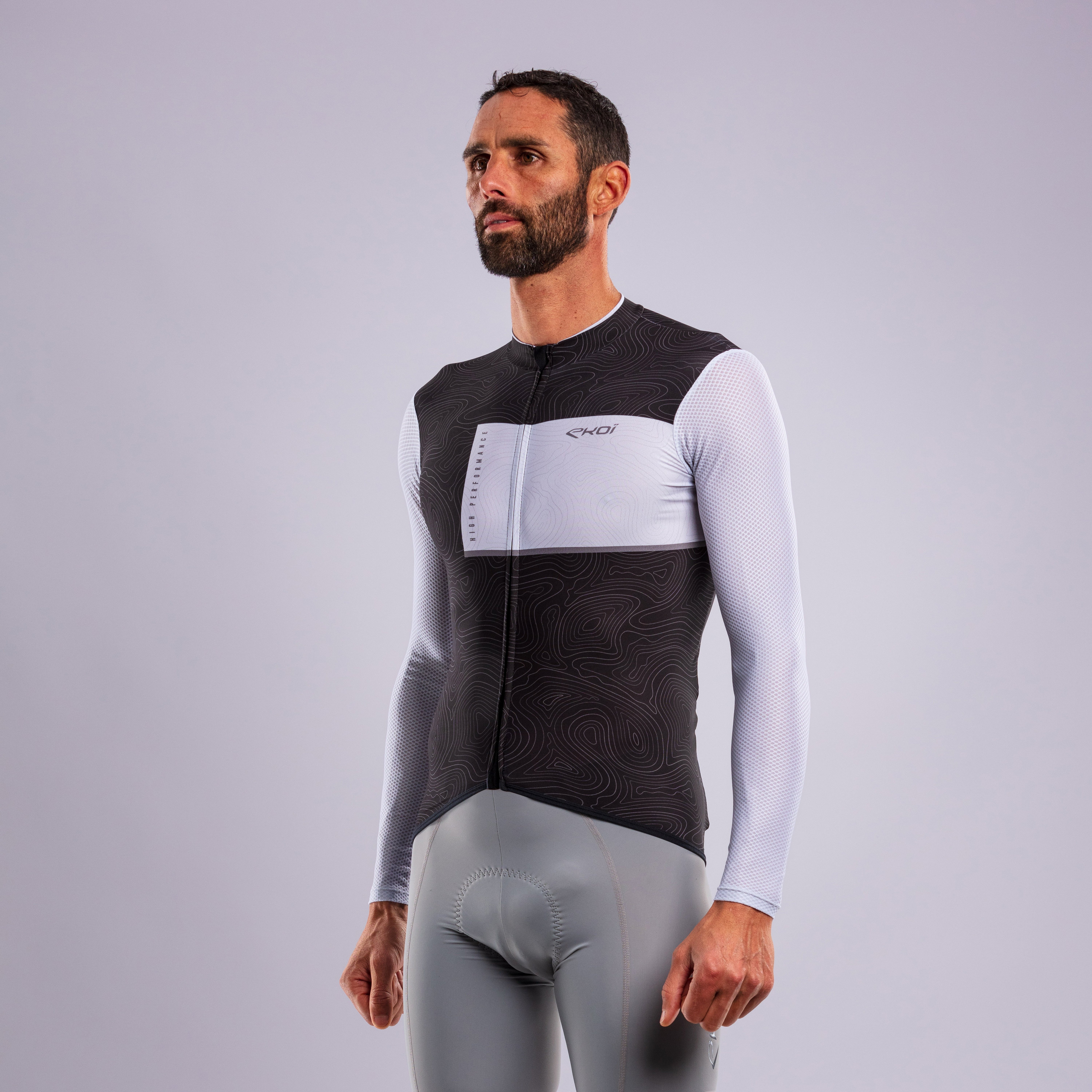 EKOI ROAD BLACK MID SEASON JERSEY