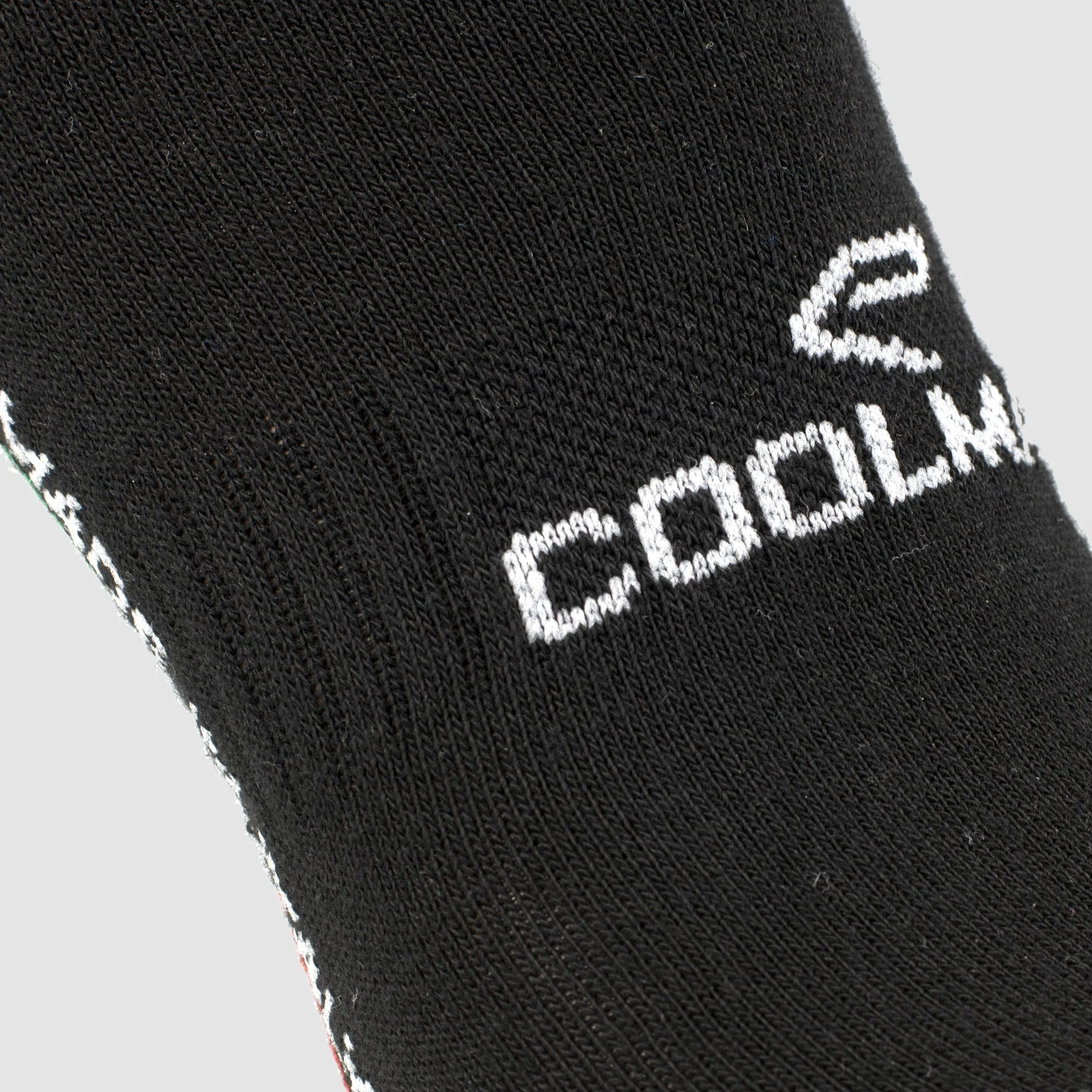 VELO EKOI COOLMAX BLACK SHORT CUFF CYCLING SOCKS