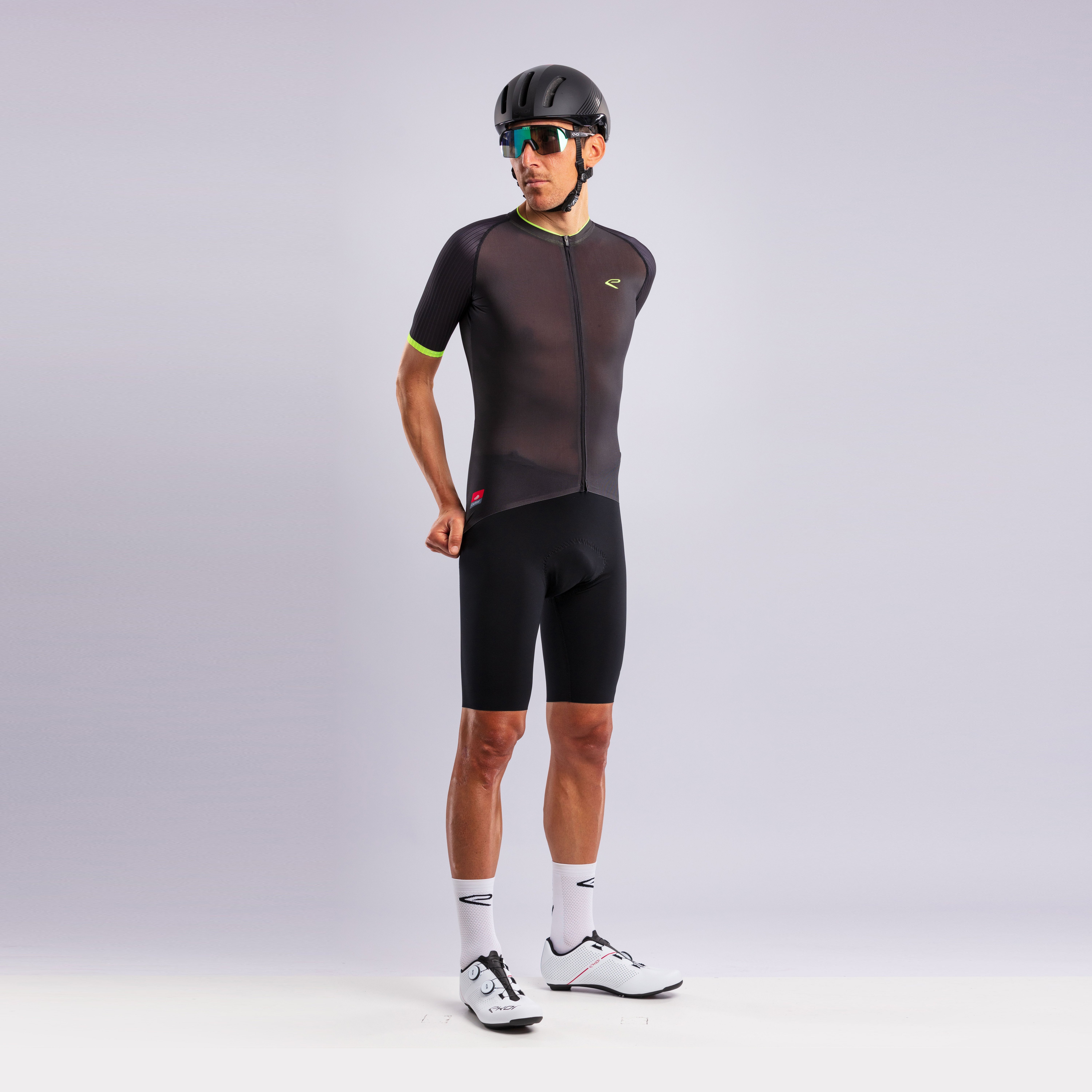 EKOI Racing OUTLAST Jersey White - Black