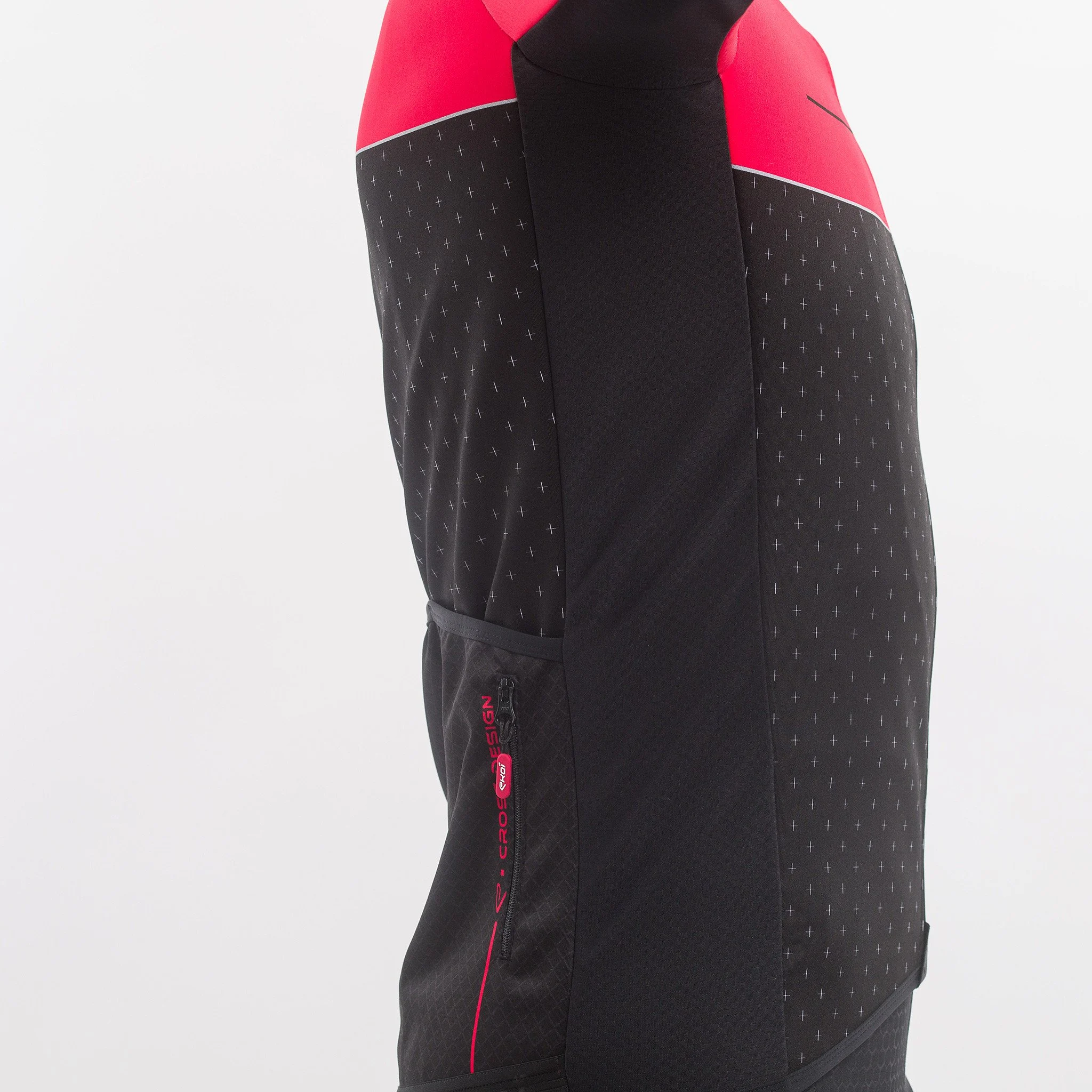 EKOI CROSS ROAD Red thermal jacket