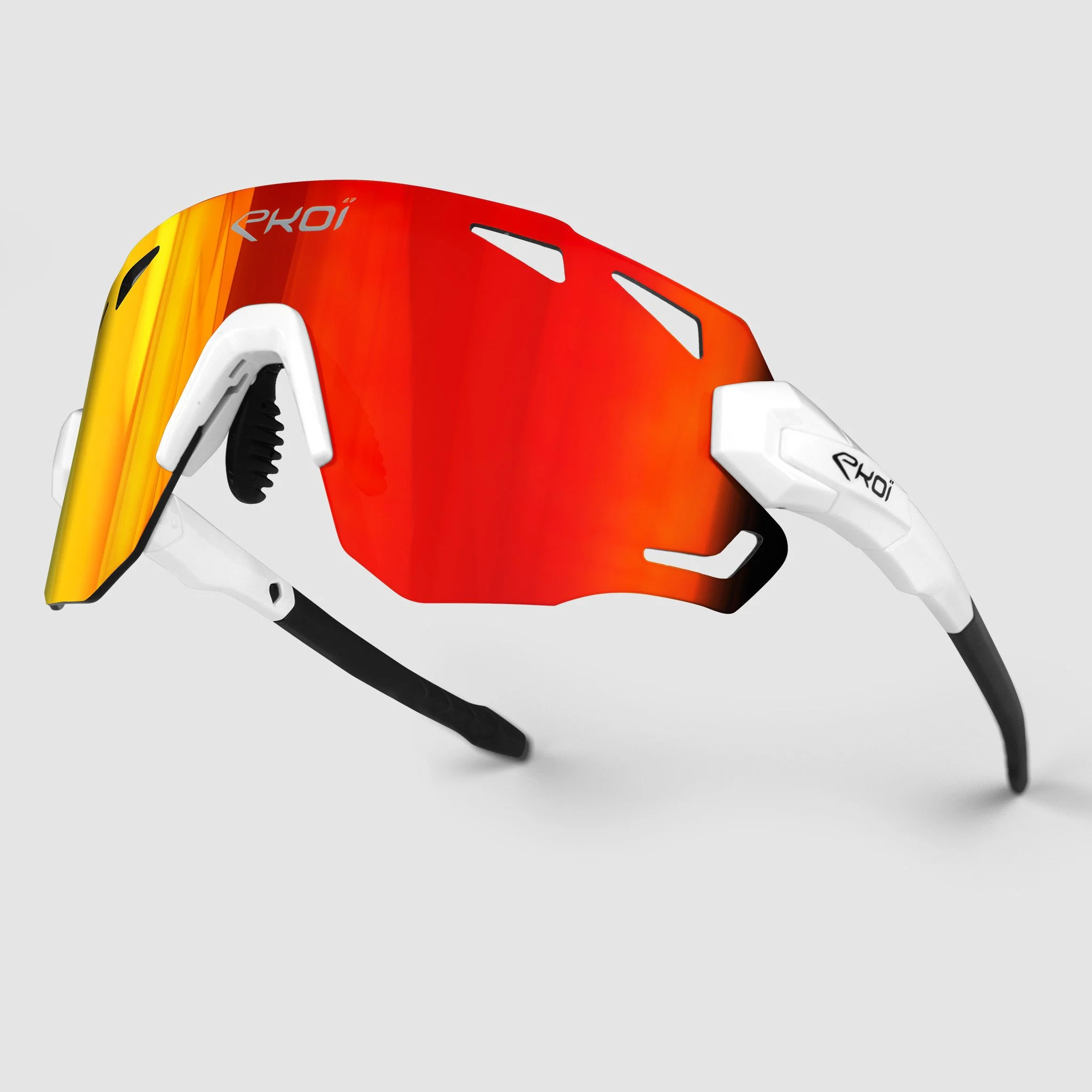 Glasses EKOI PREMIUM 70 LTD White Revo Red Cat3