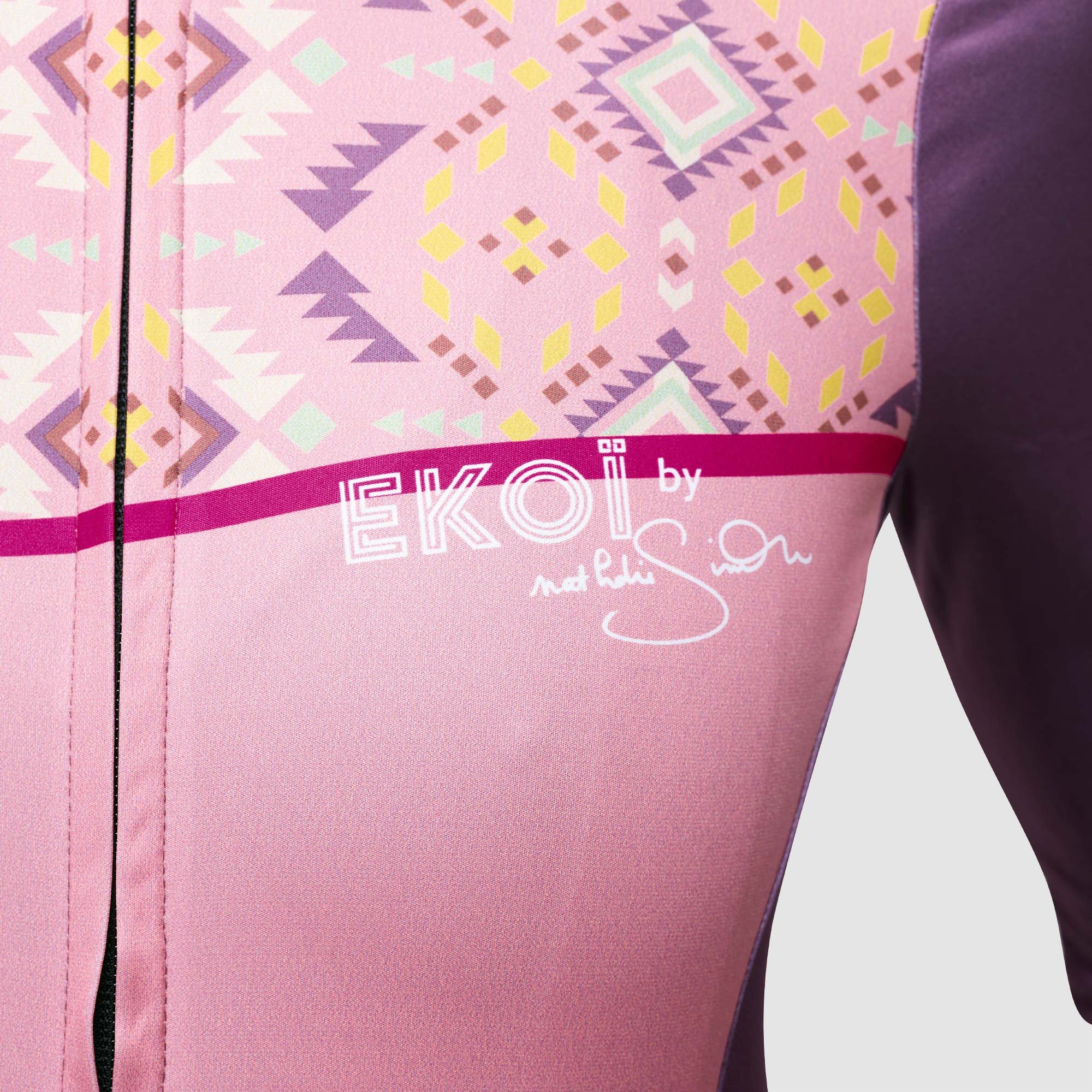 Ladies Long Sleeves Jersey EKOI BY NATHALIE SIMON Purple