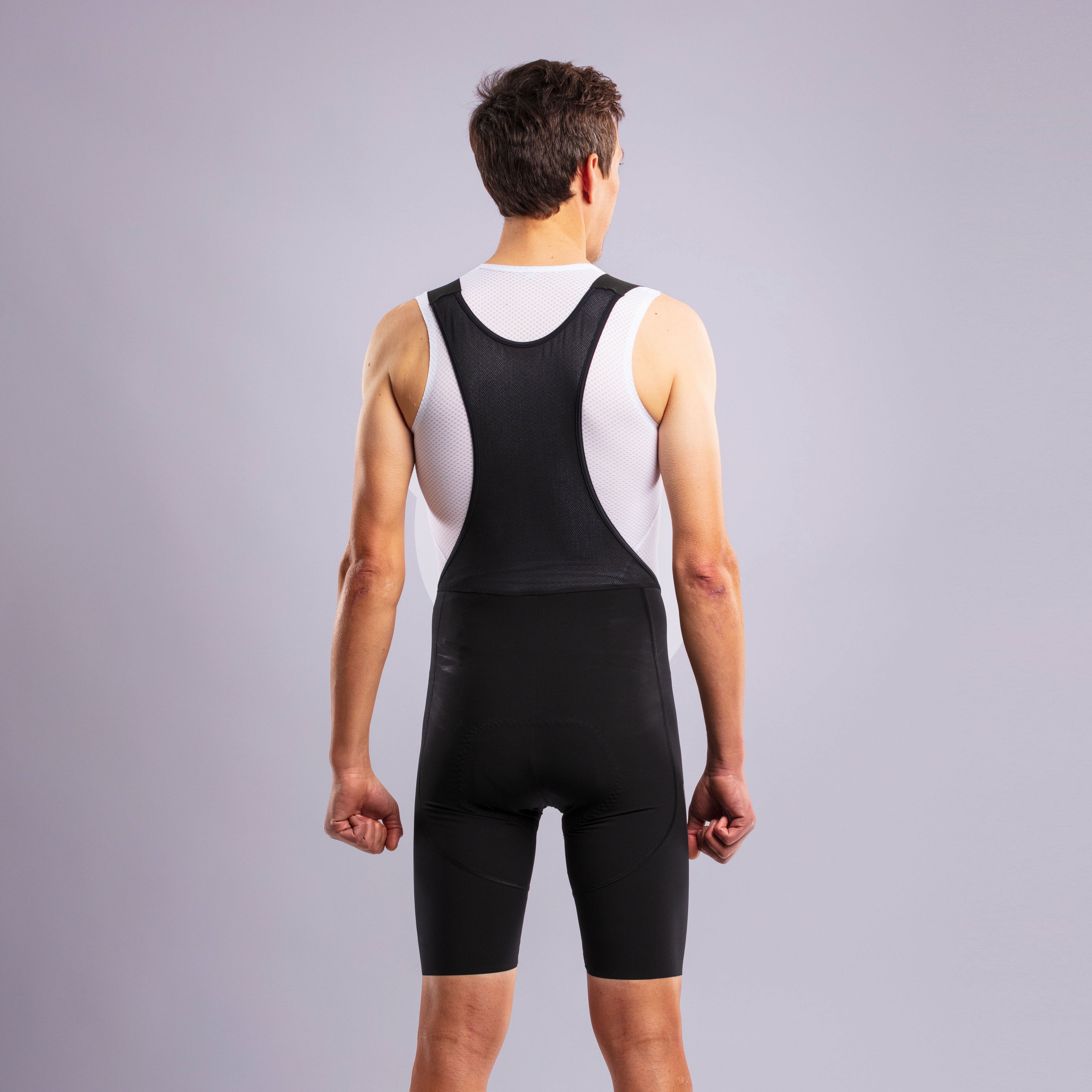 EKOI ULTRALIGHT BIB SHORTS Black