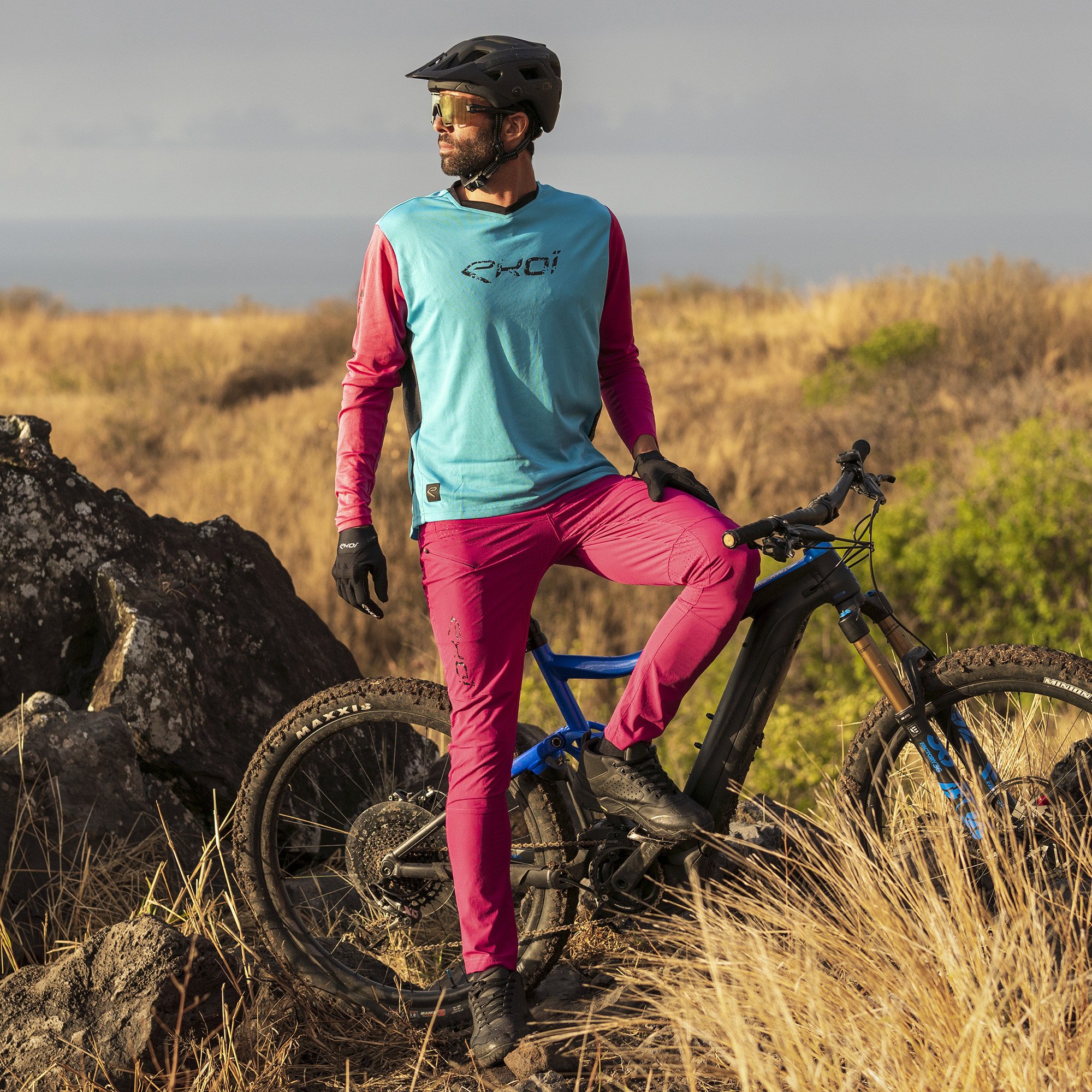 Trousers EKOI MTB Khaki