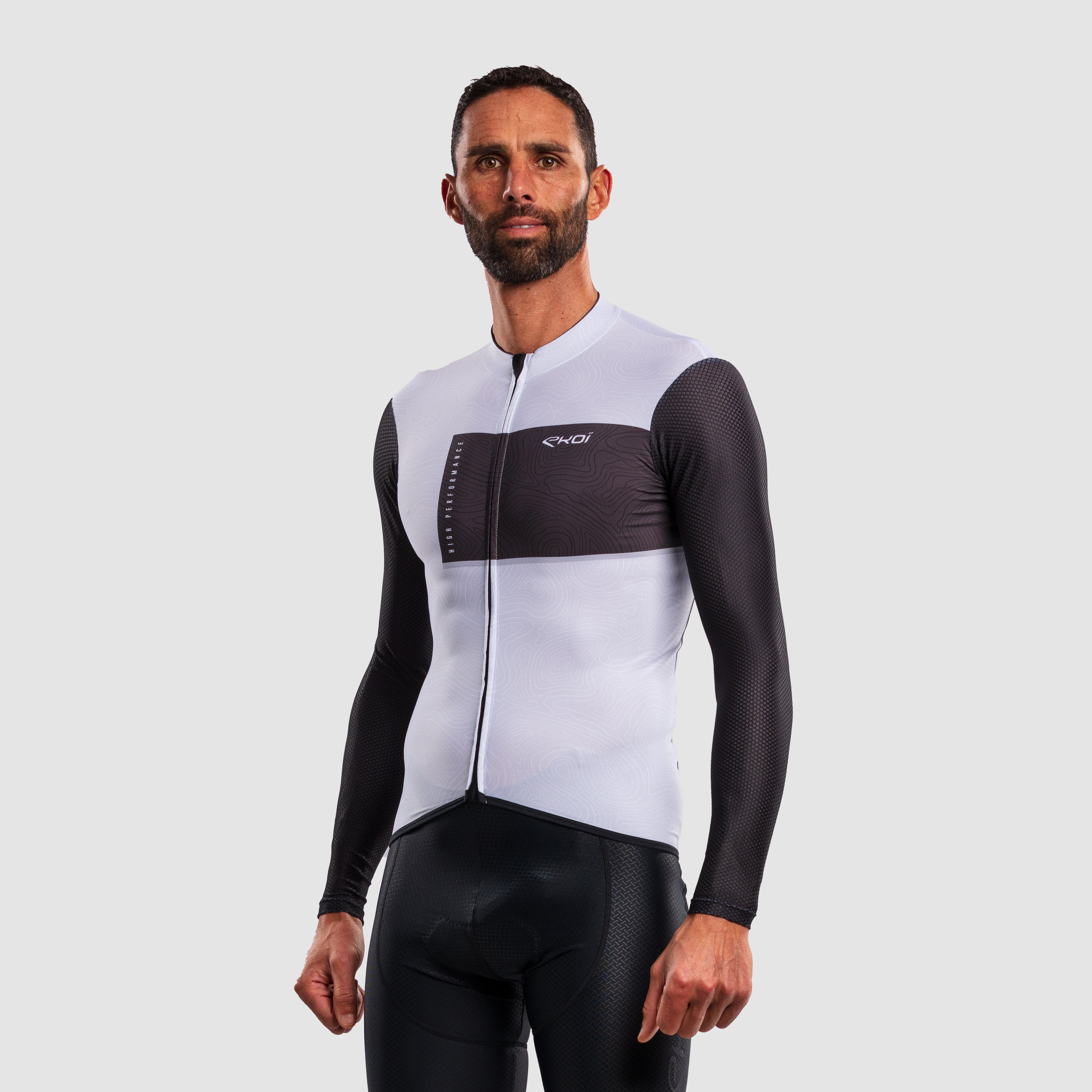 EKOI ROAD BLACK MID SEASON JERSEY
