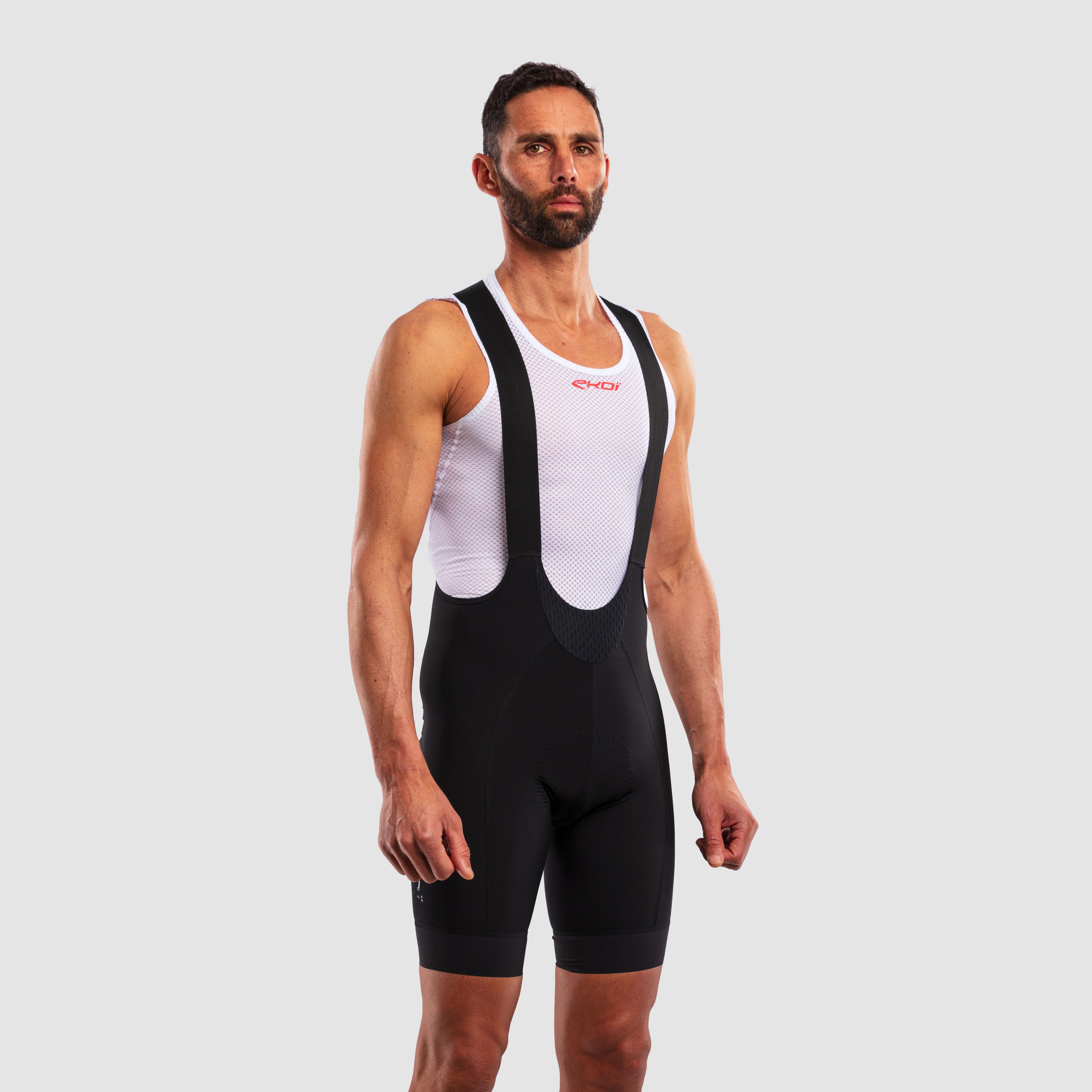 EKOI FAST DRY Bib Shorts Black