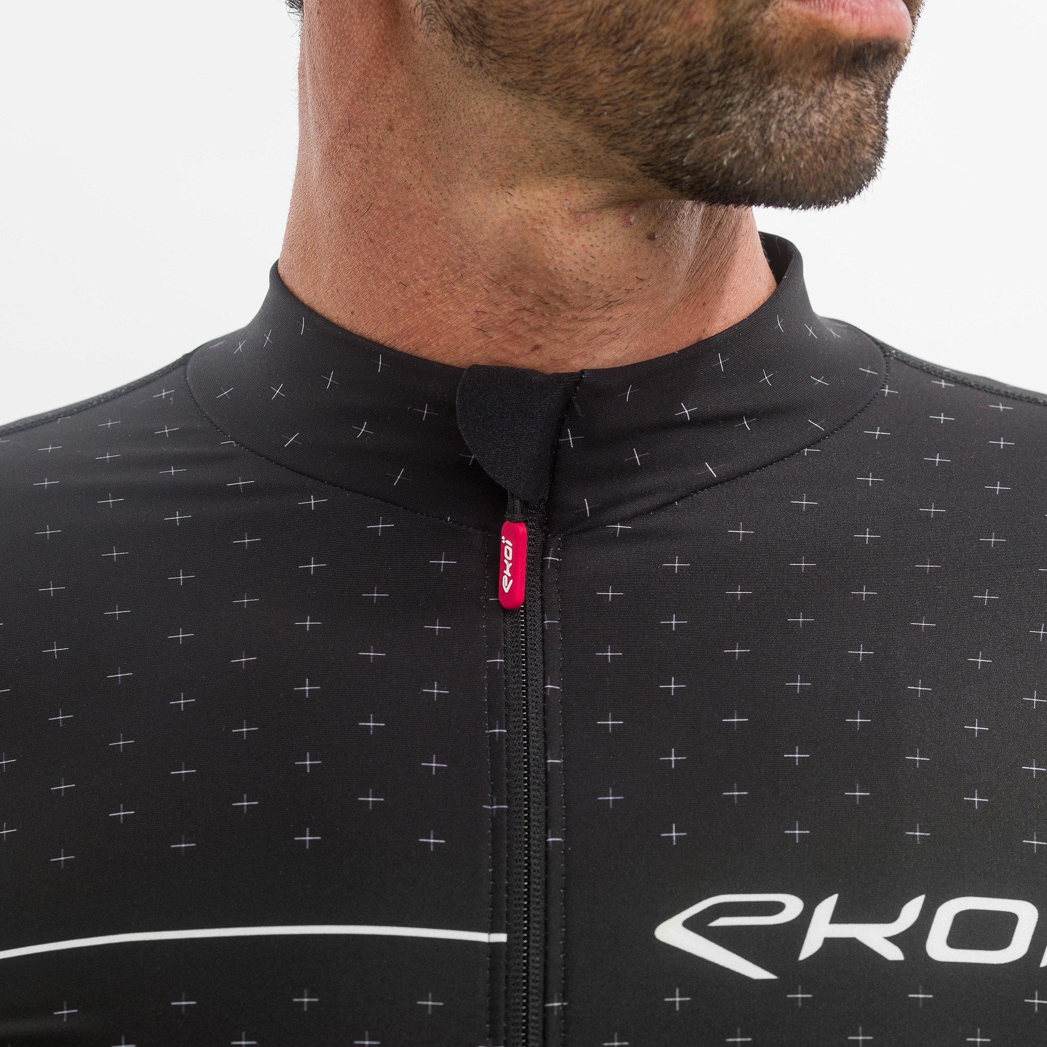 EKOI CROSS ROAD Red LS jersey