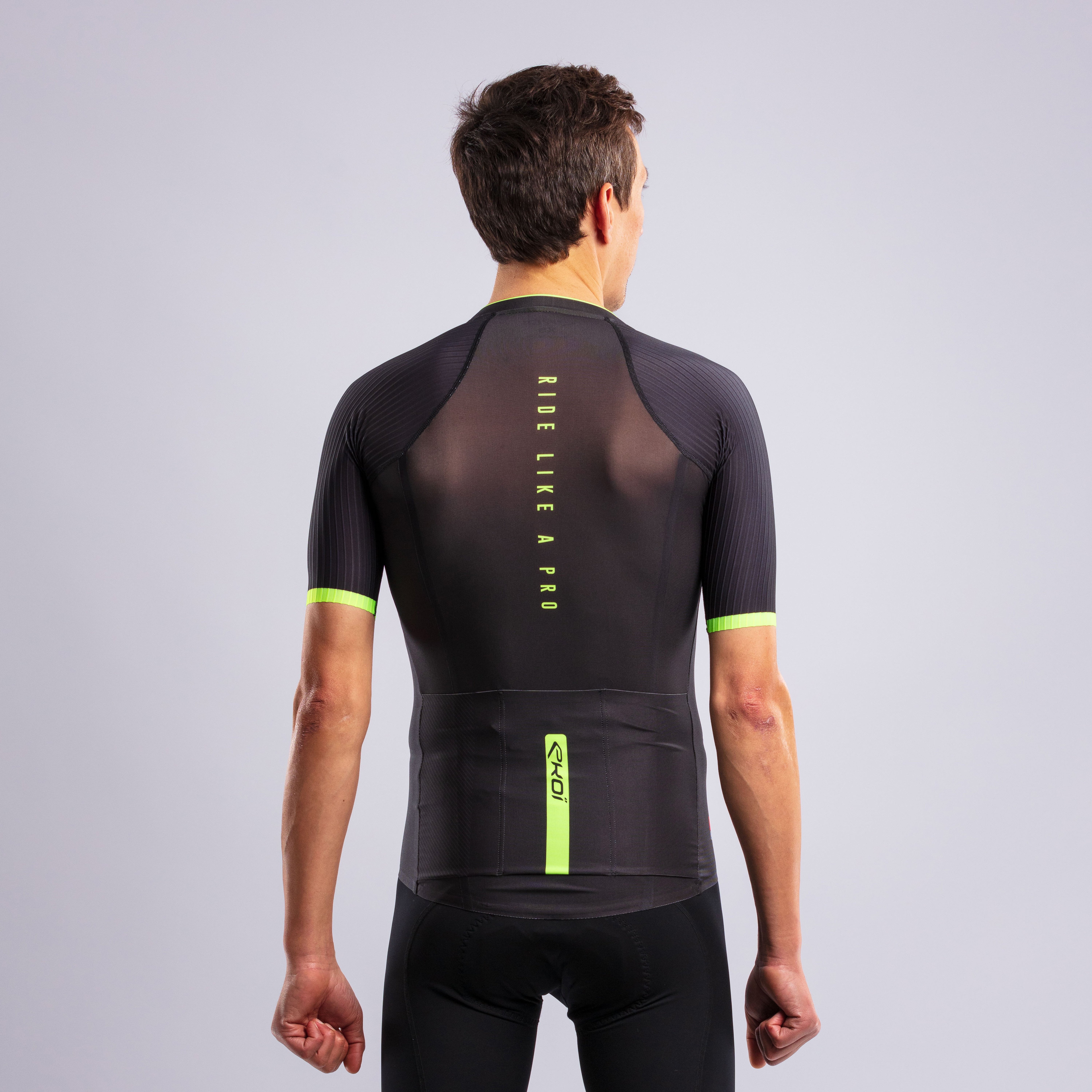 Maillot EKOI Racing OUTLAST Blanc Noir