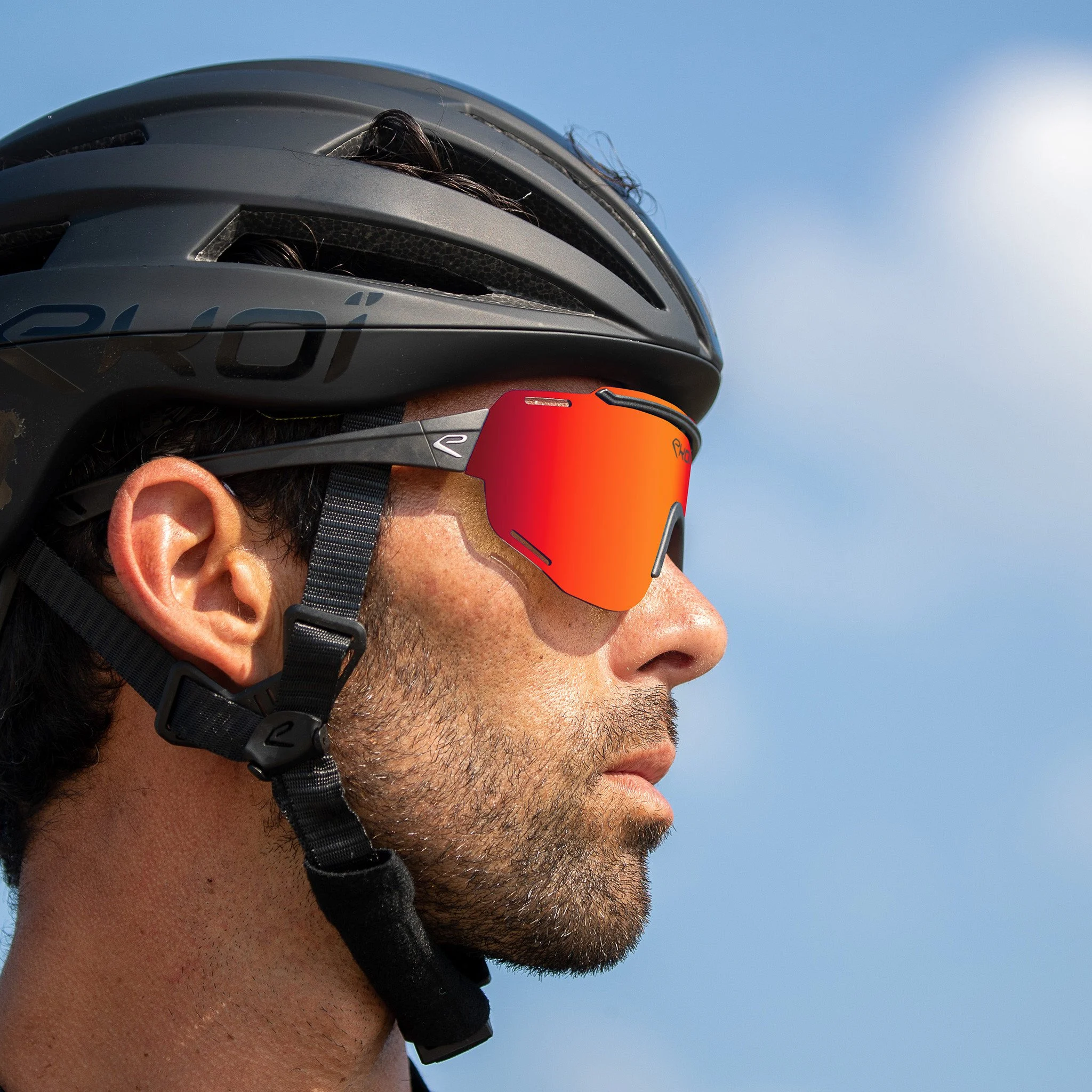 Glasses EKOI CARBON 28 Black Mirror Cat3