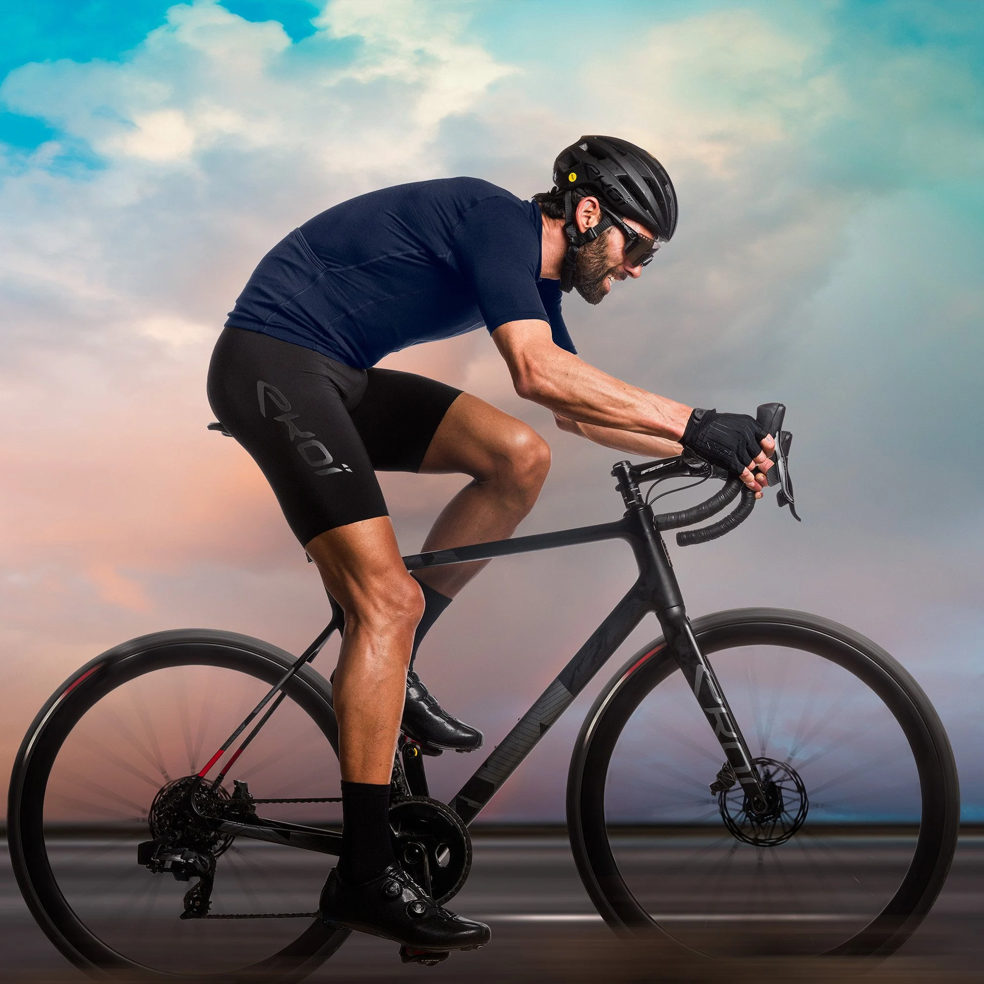 MERINO Jersey Blue