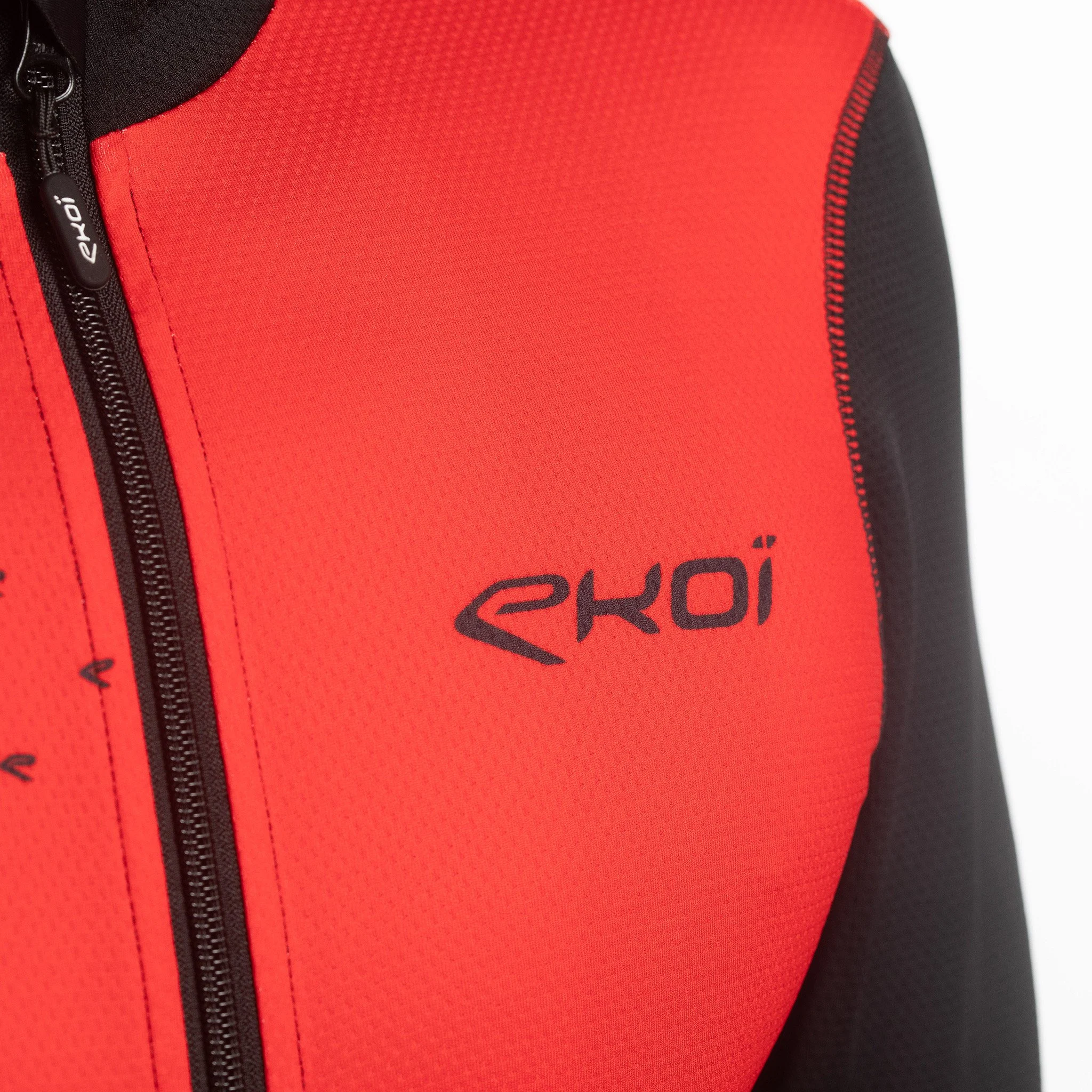 LONG SLEEVES JERSEY EKOI STRADA ESSENTIEL RED