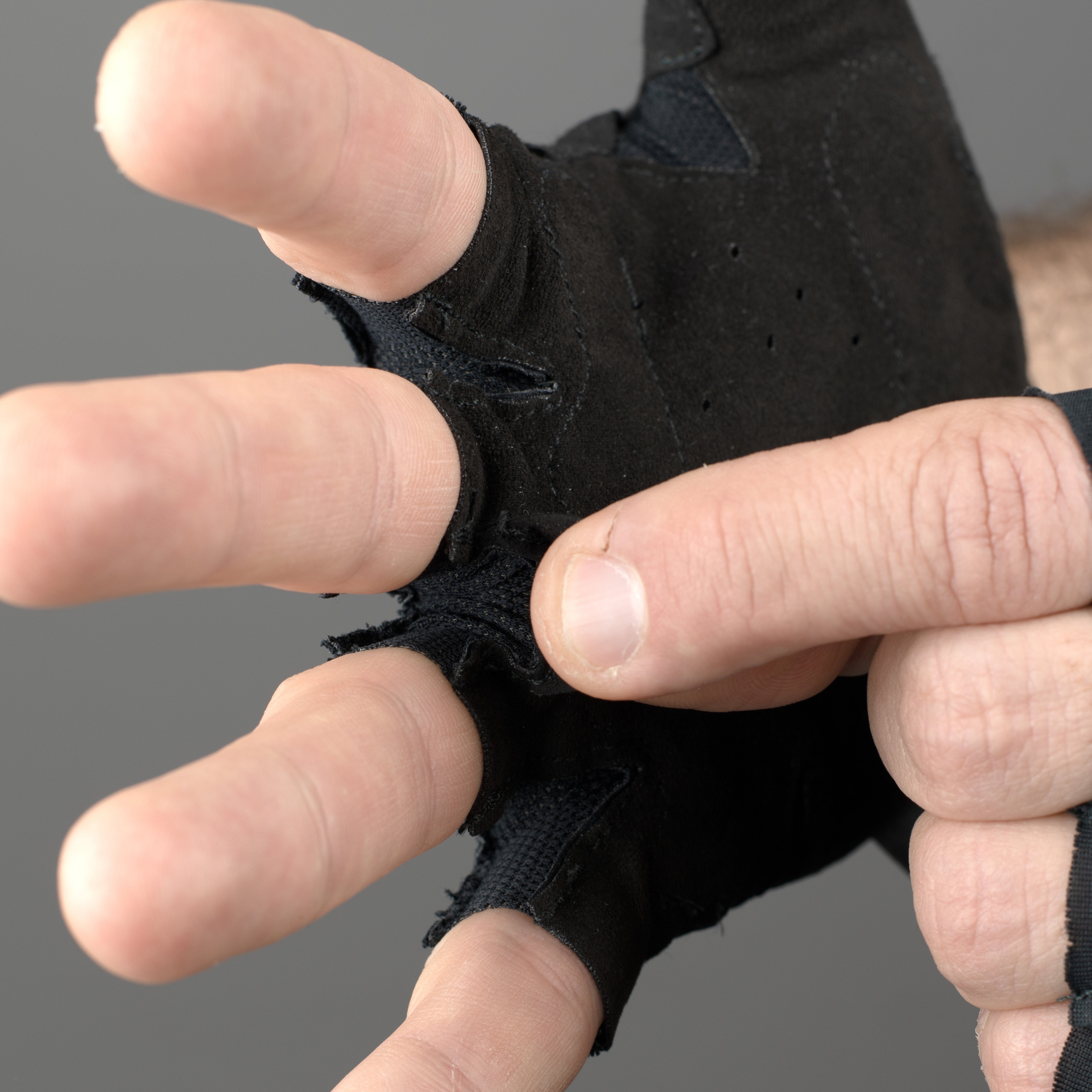 Gants vélo EKOI Racing Outlast Buffer Blanc