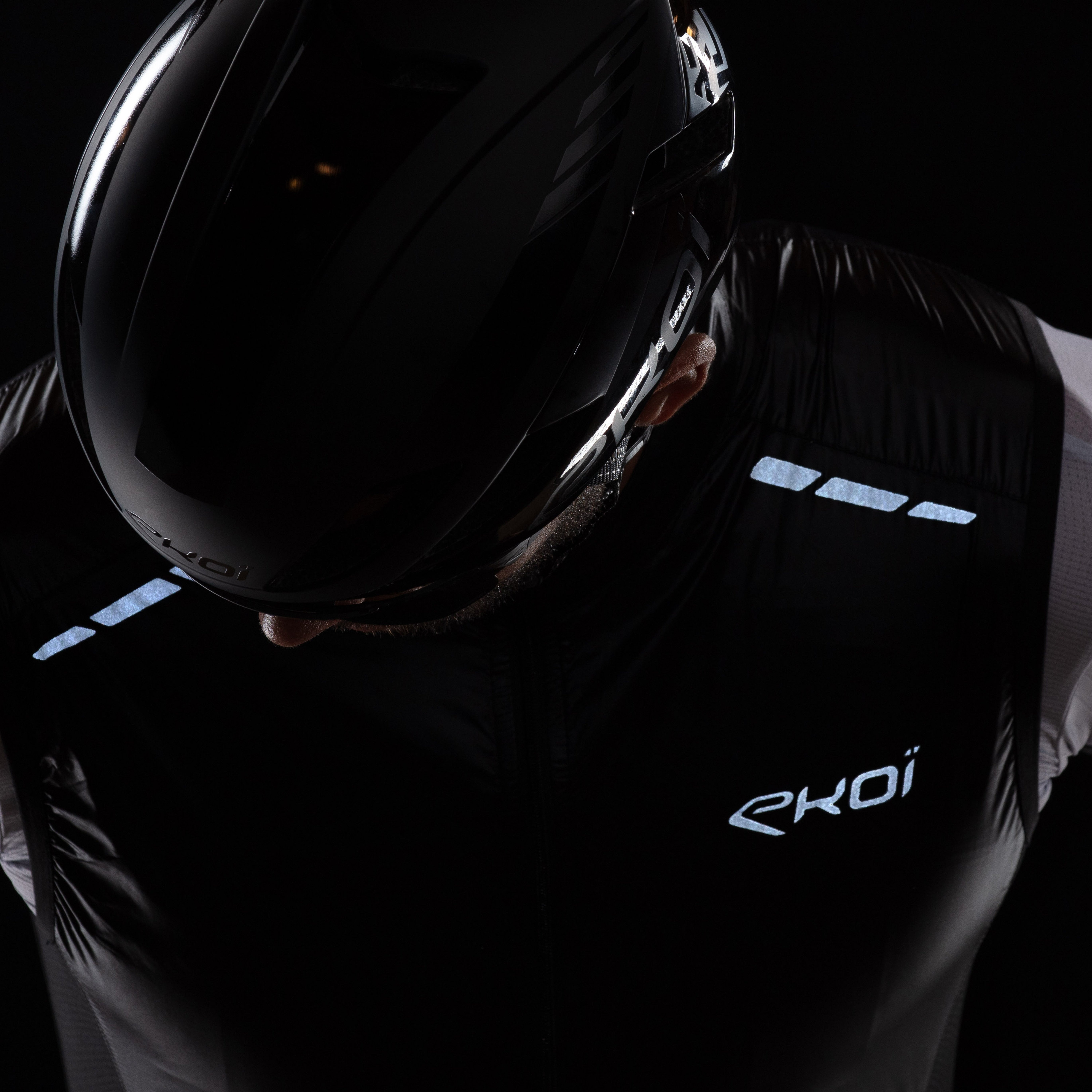 EKOI Perf WINDPROOF LIGHT PACKABLE Jacket Black