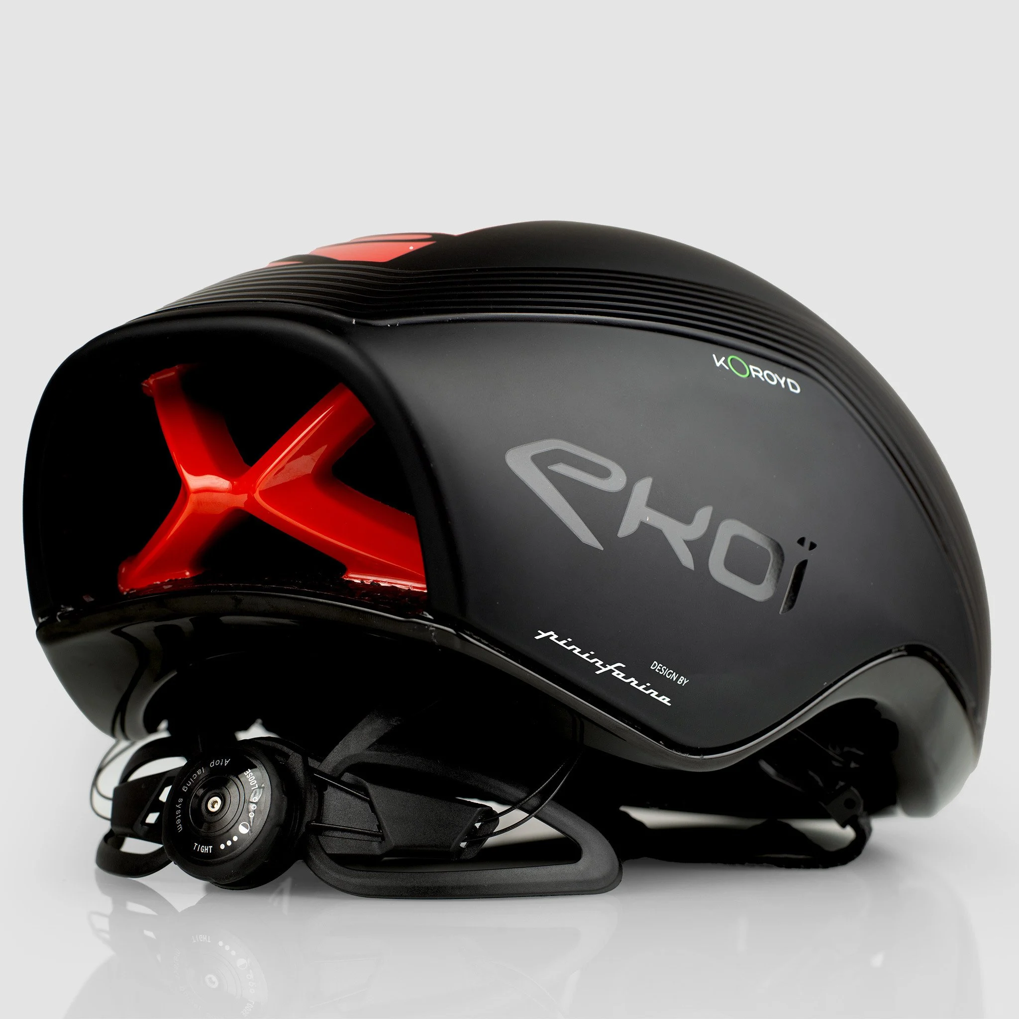 Helmet Aerodinamica by Pininfarina Black & red