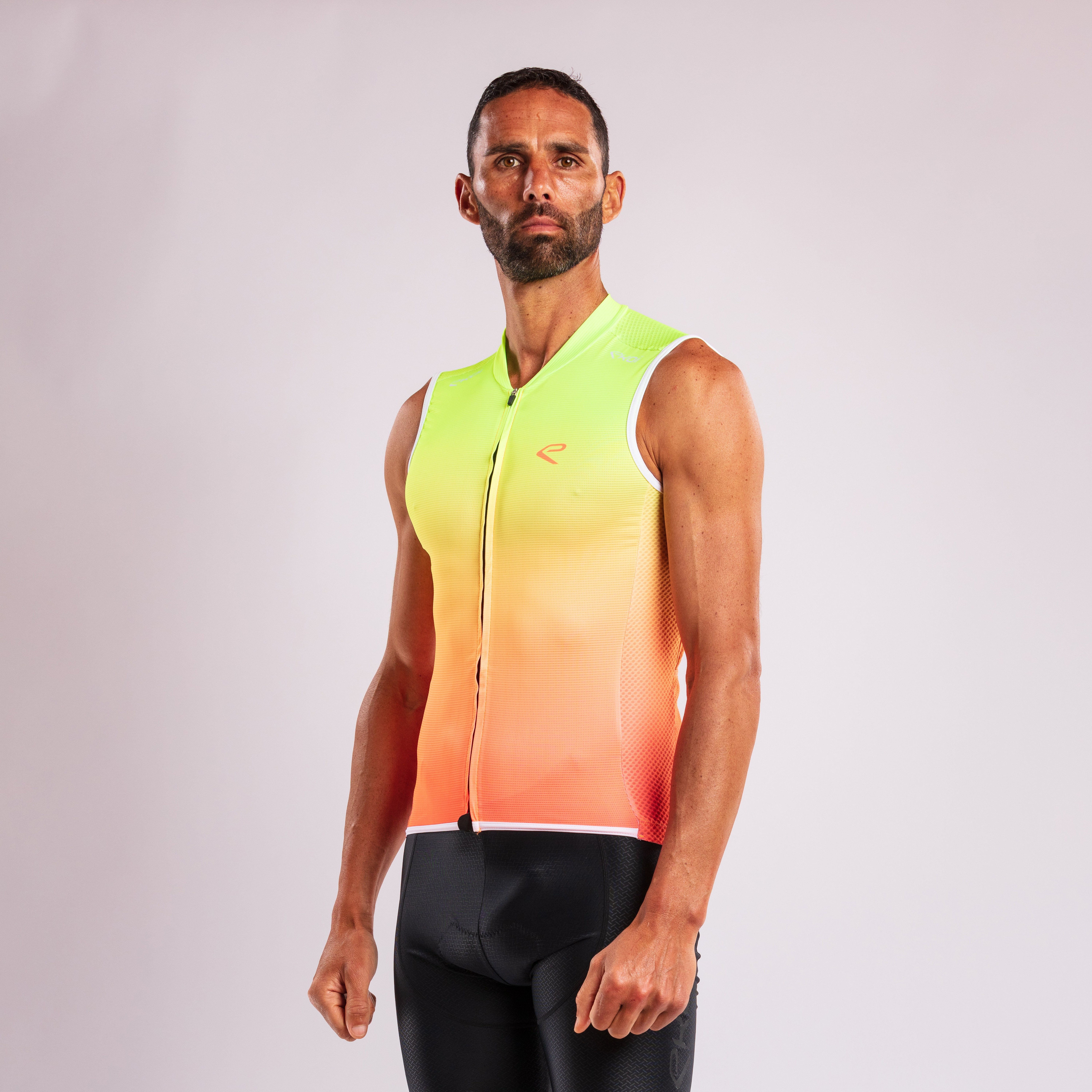 EKOI Perf SUMMER Sleeveless Jersey Fluo Yellow