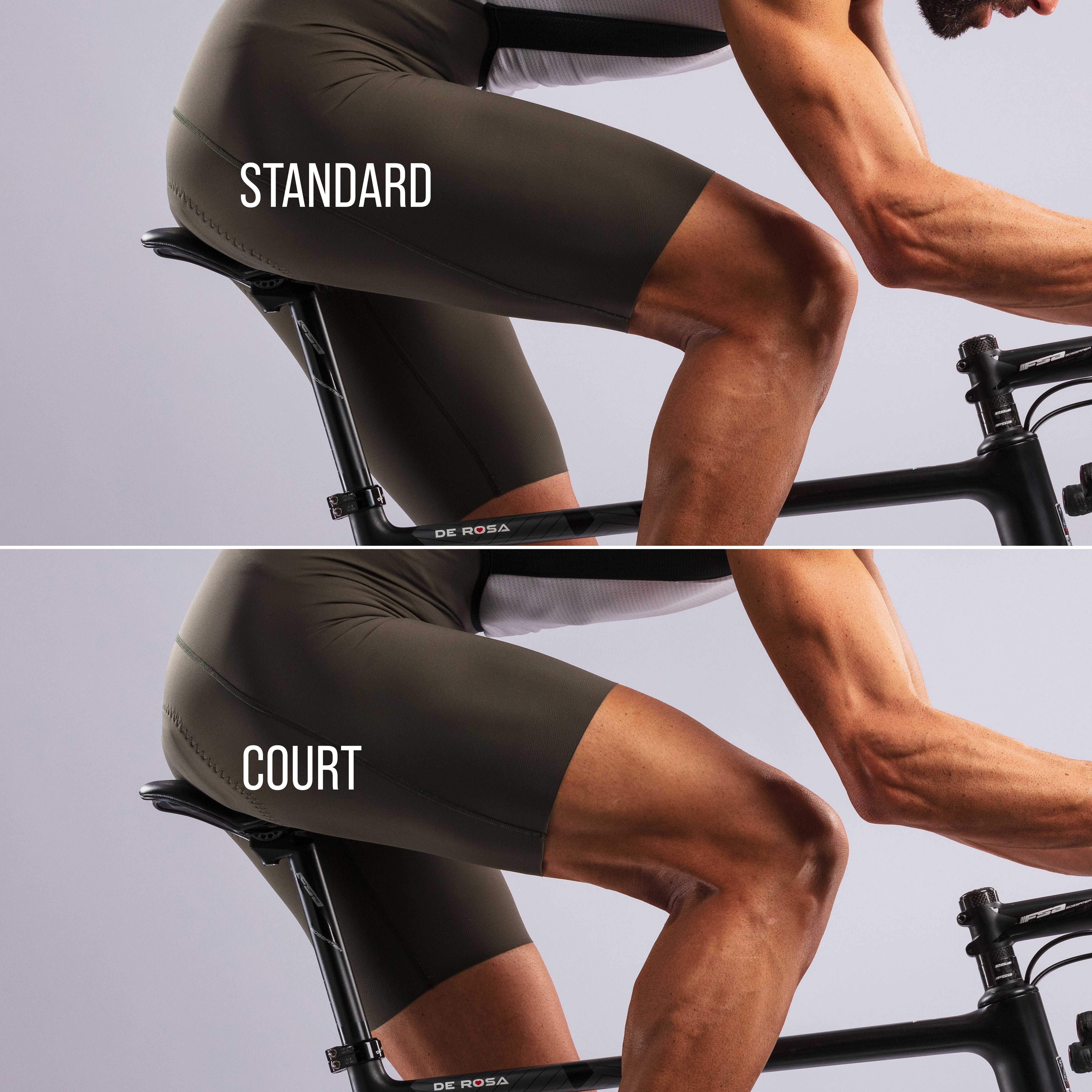 EKOI SUPERSOFT Bib Shorts Khaki