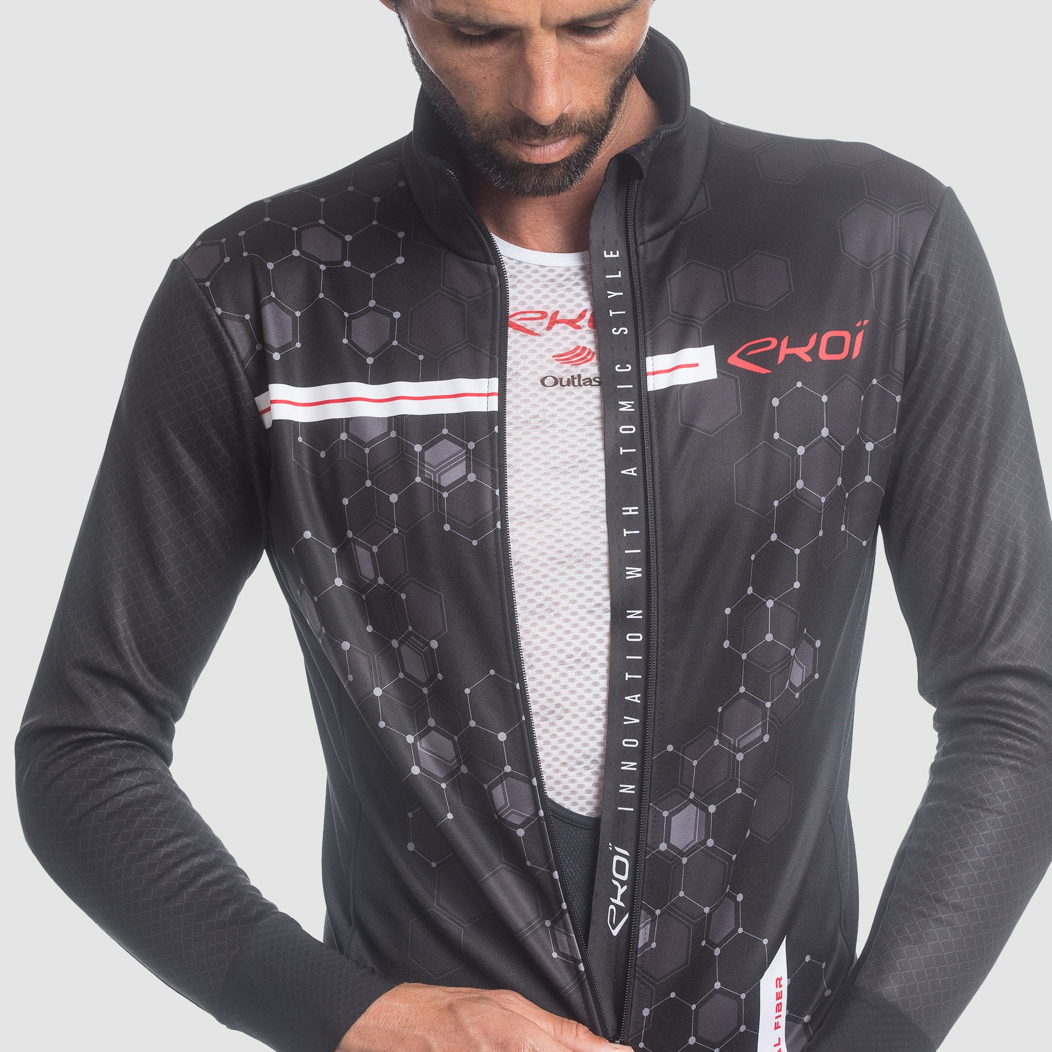 EKOI ATOM BLACK THERMAL JACKET